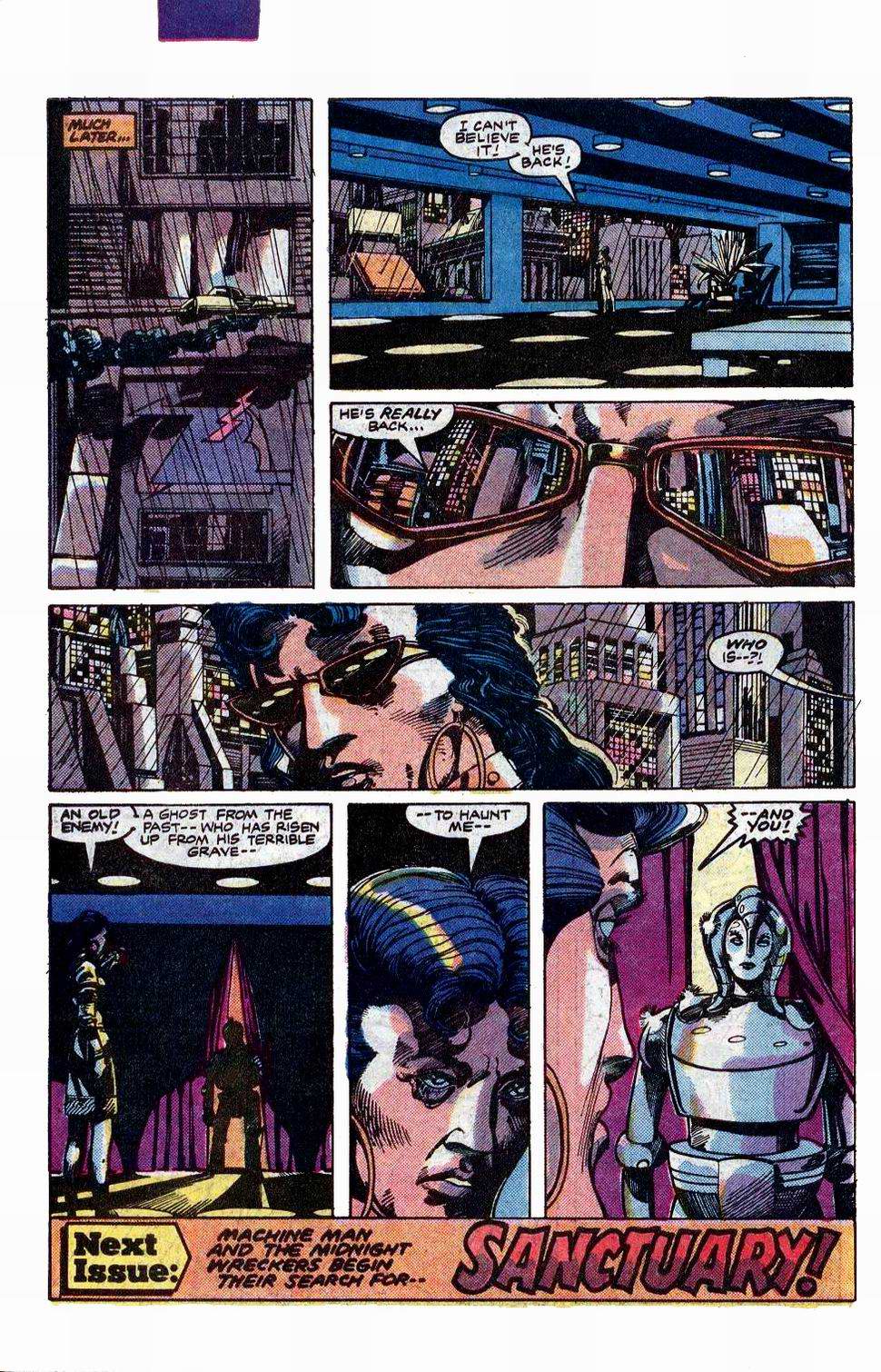 Read online Machine Man (1984) comic -  Issue #1 - 26
