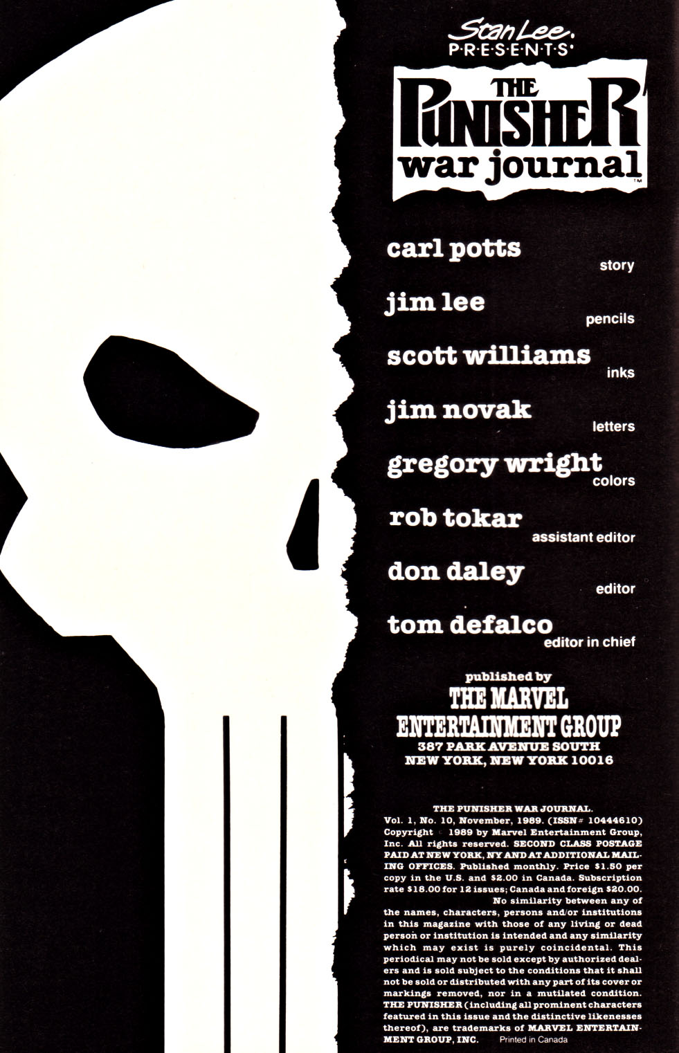 Read online The Punisher War Journal comic -  Issue #10 - 2