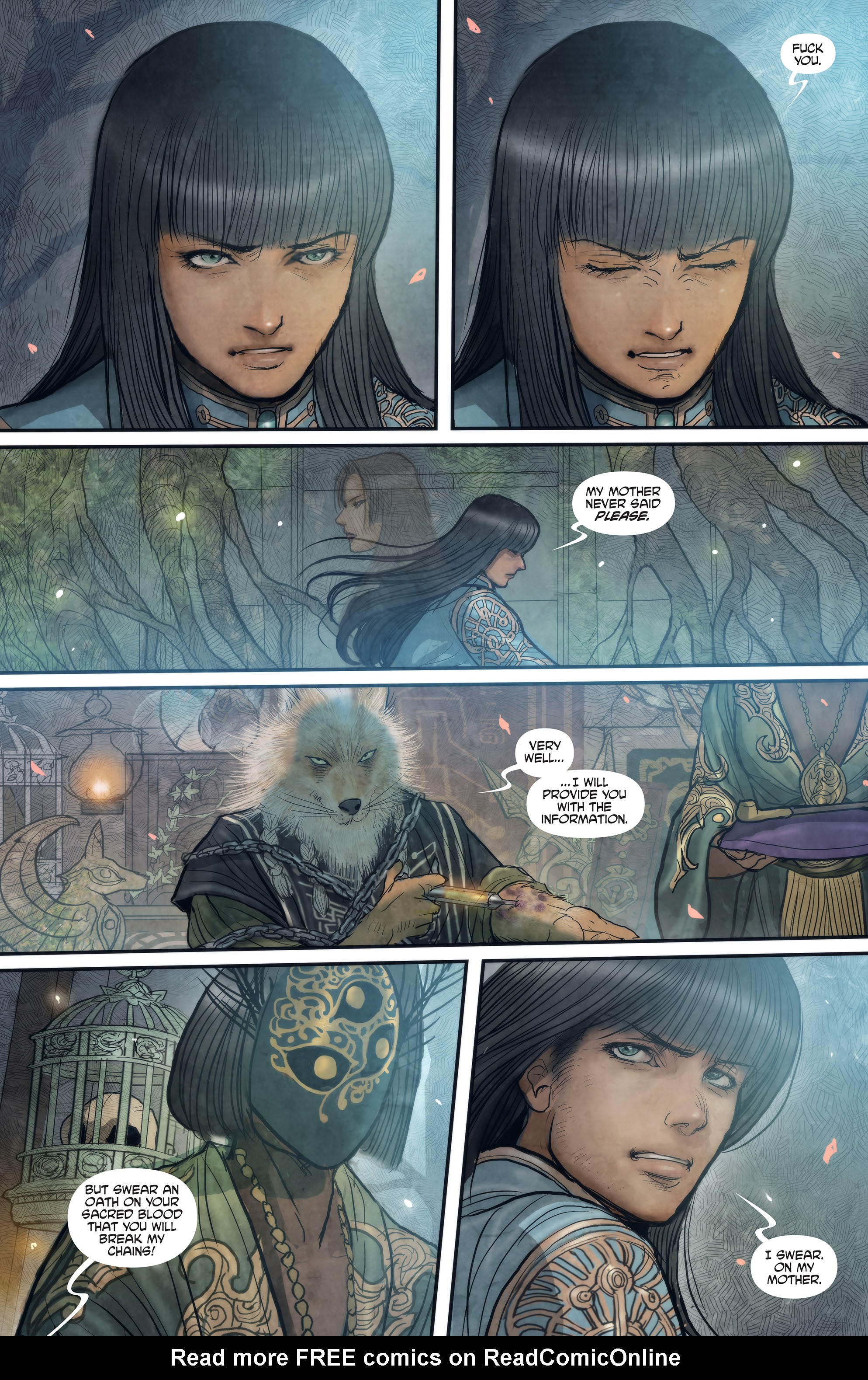 Read online Monstress comic -  Issue #11 - 10