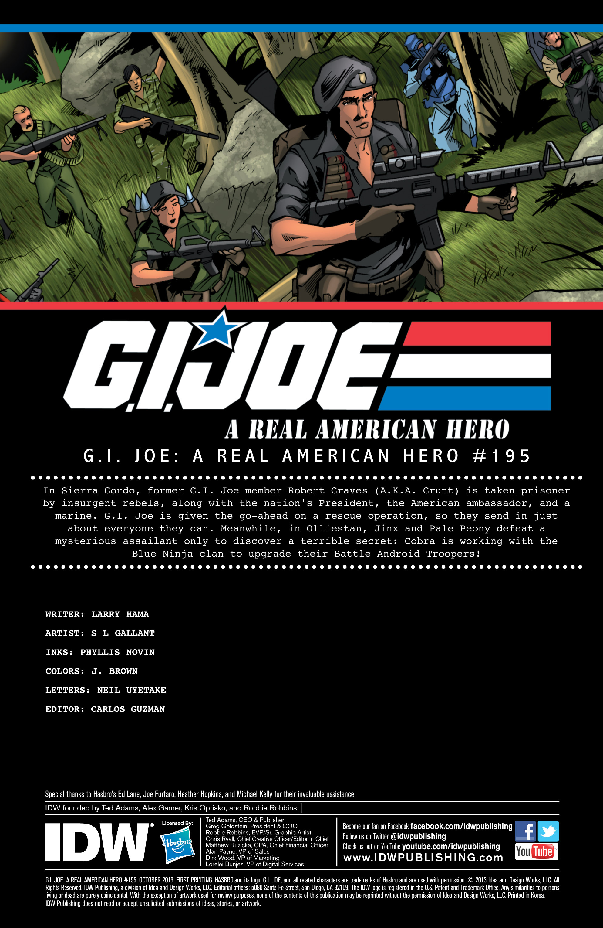 Read online G.I. Joe: A Real American Hero comic -  Issue #195 - 2