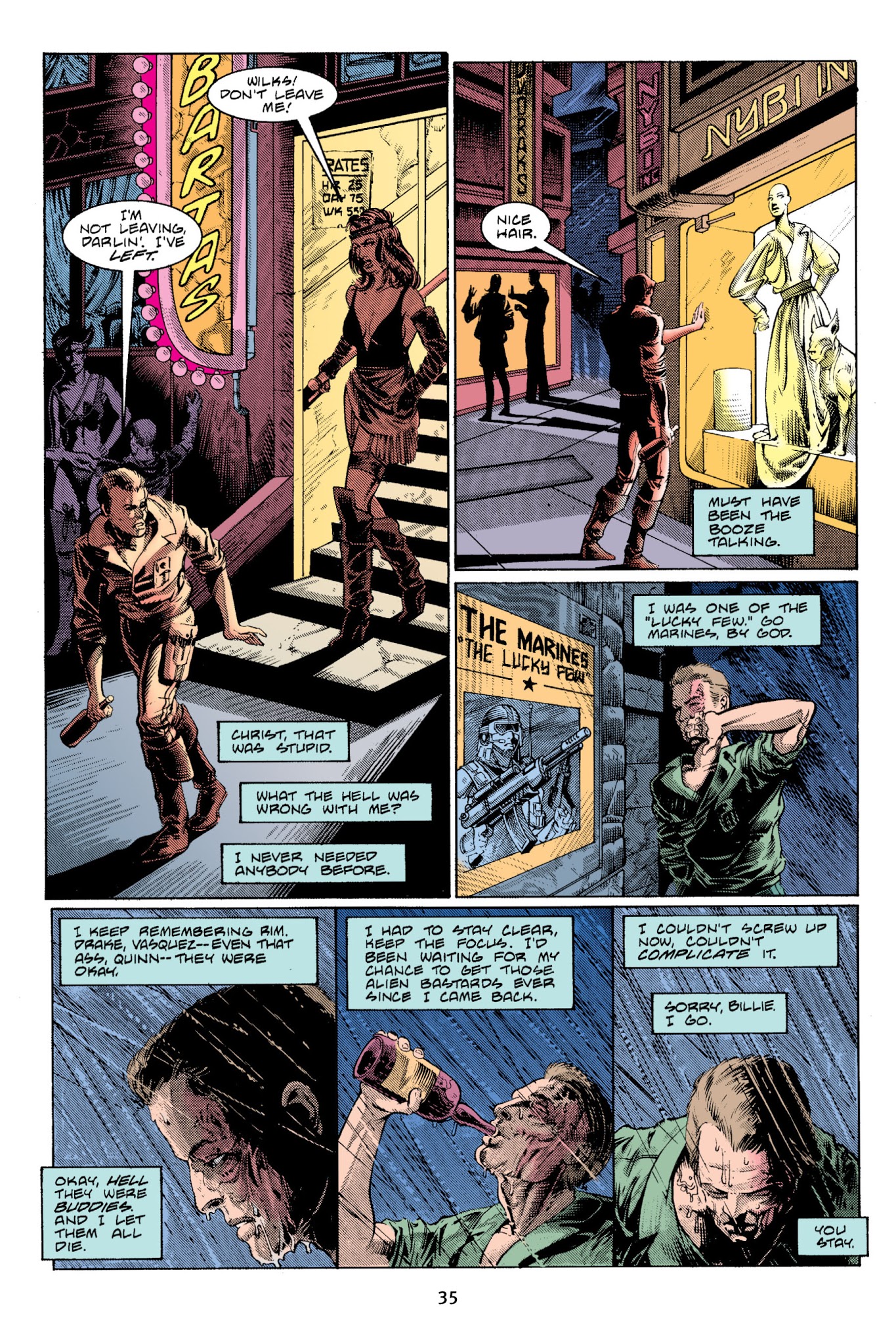 Read online Aliens Omnibus comic -  Issue # TPB 1 - 35