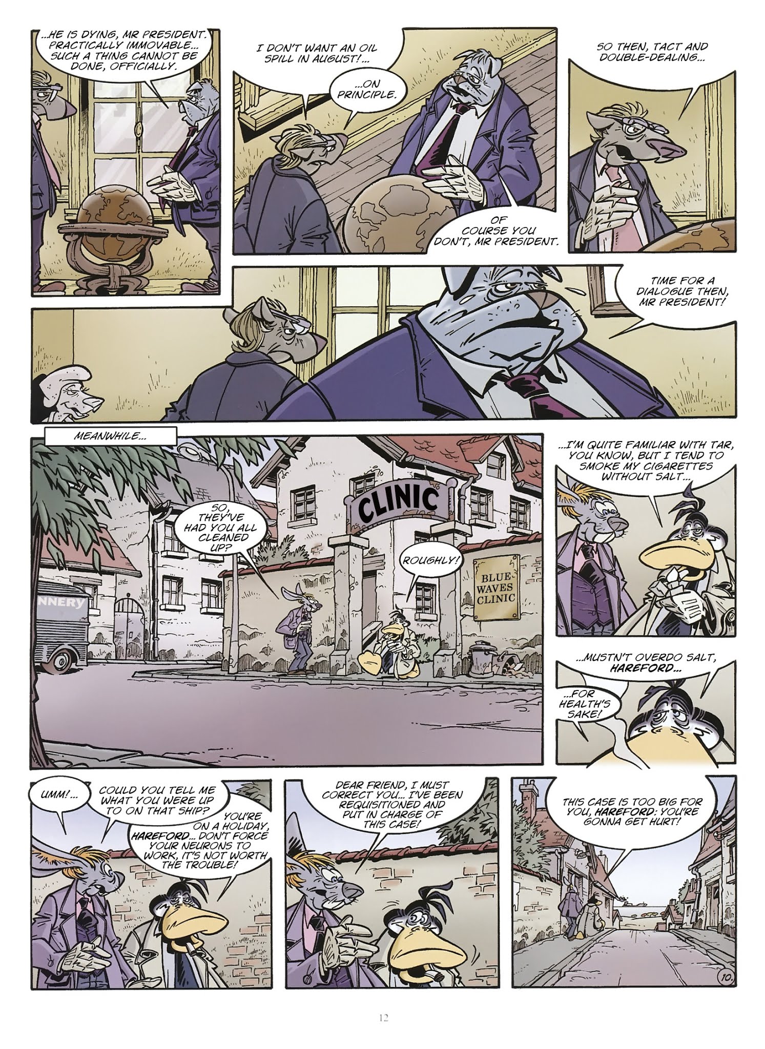 Read online Une enquête de l'inspecteur Canardo comic -  Issue #14 - 13
