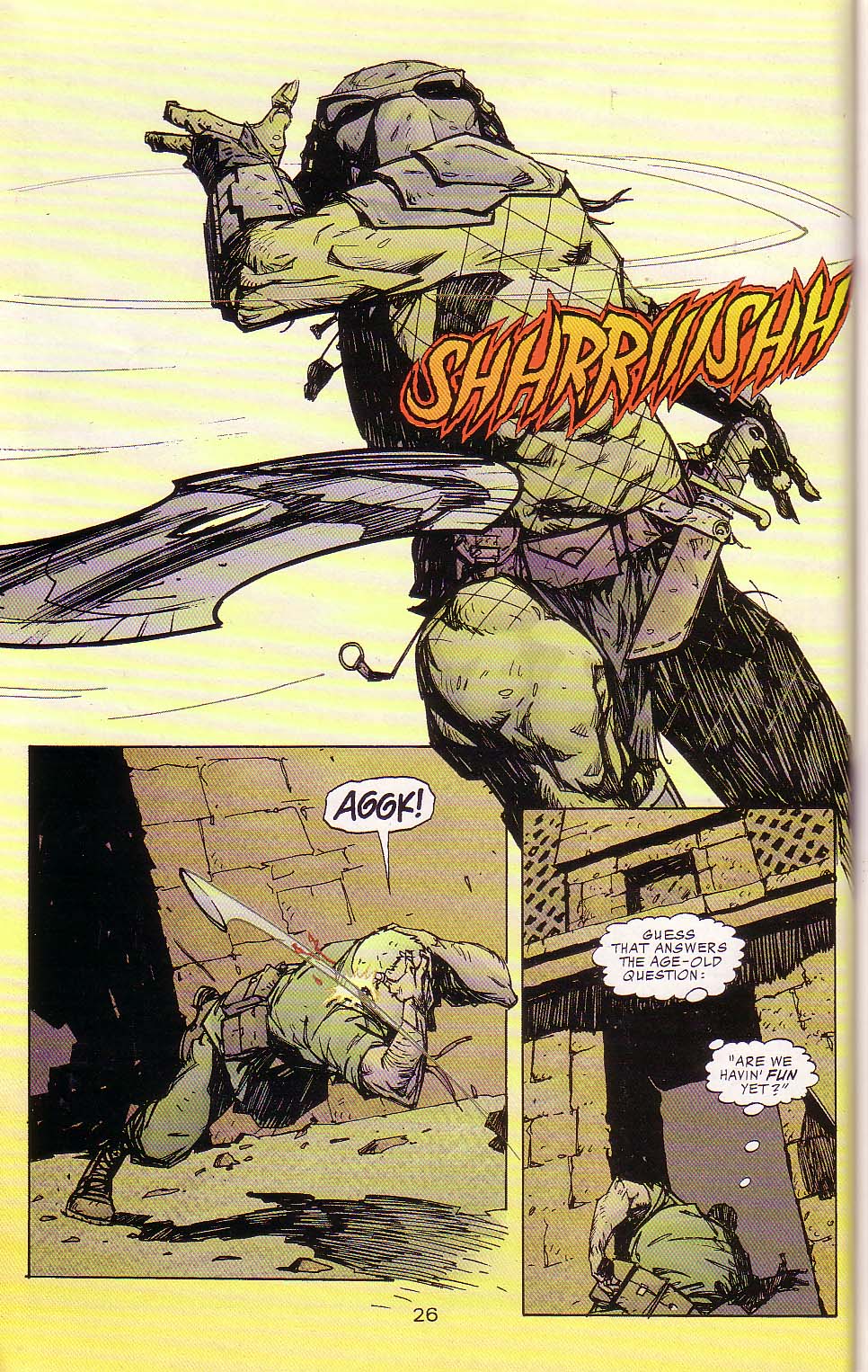 Read online Superman vs. Predator comic -  Issue #3 - 28