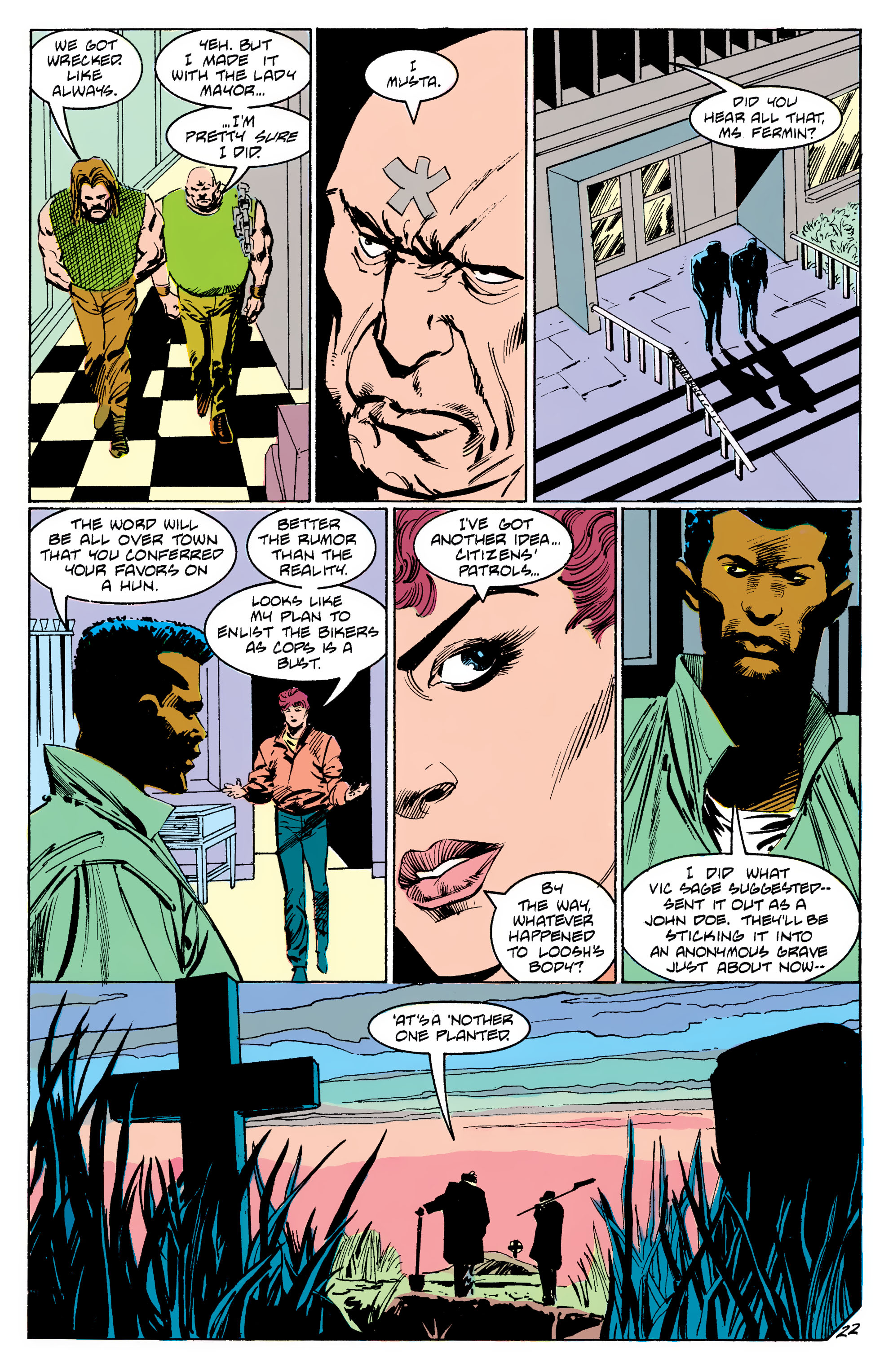 Read online The Question (1987) comic -  Issue #30 - 23