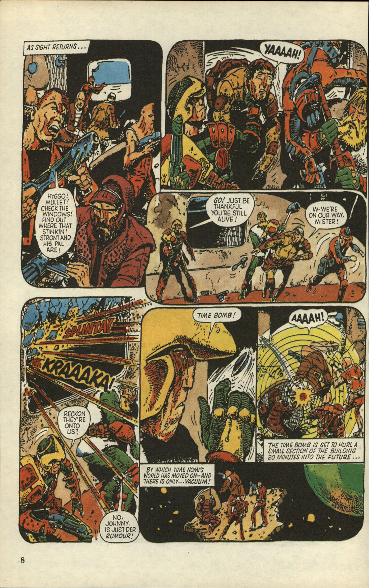 Read online Strontium Dog comic -  Issue #9 - 10