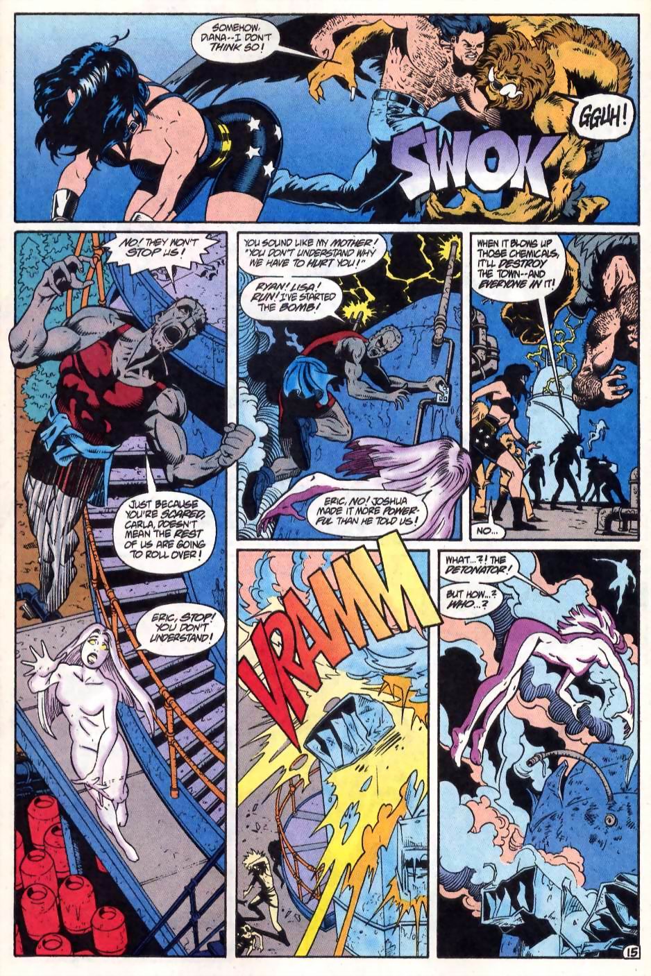 Read online Justice League America comic -  Issue #99 - 16