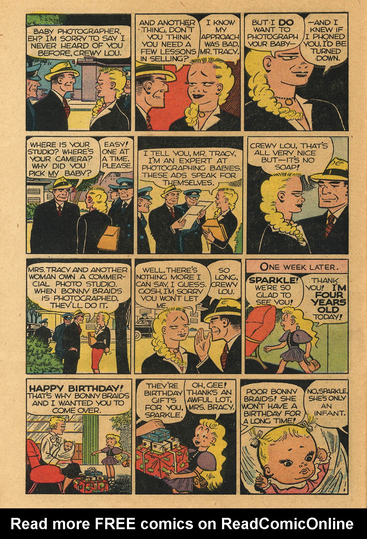 Read online Dick Tracy comic -  Issue #74 - 10