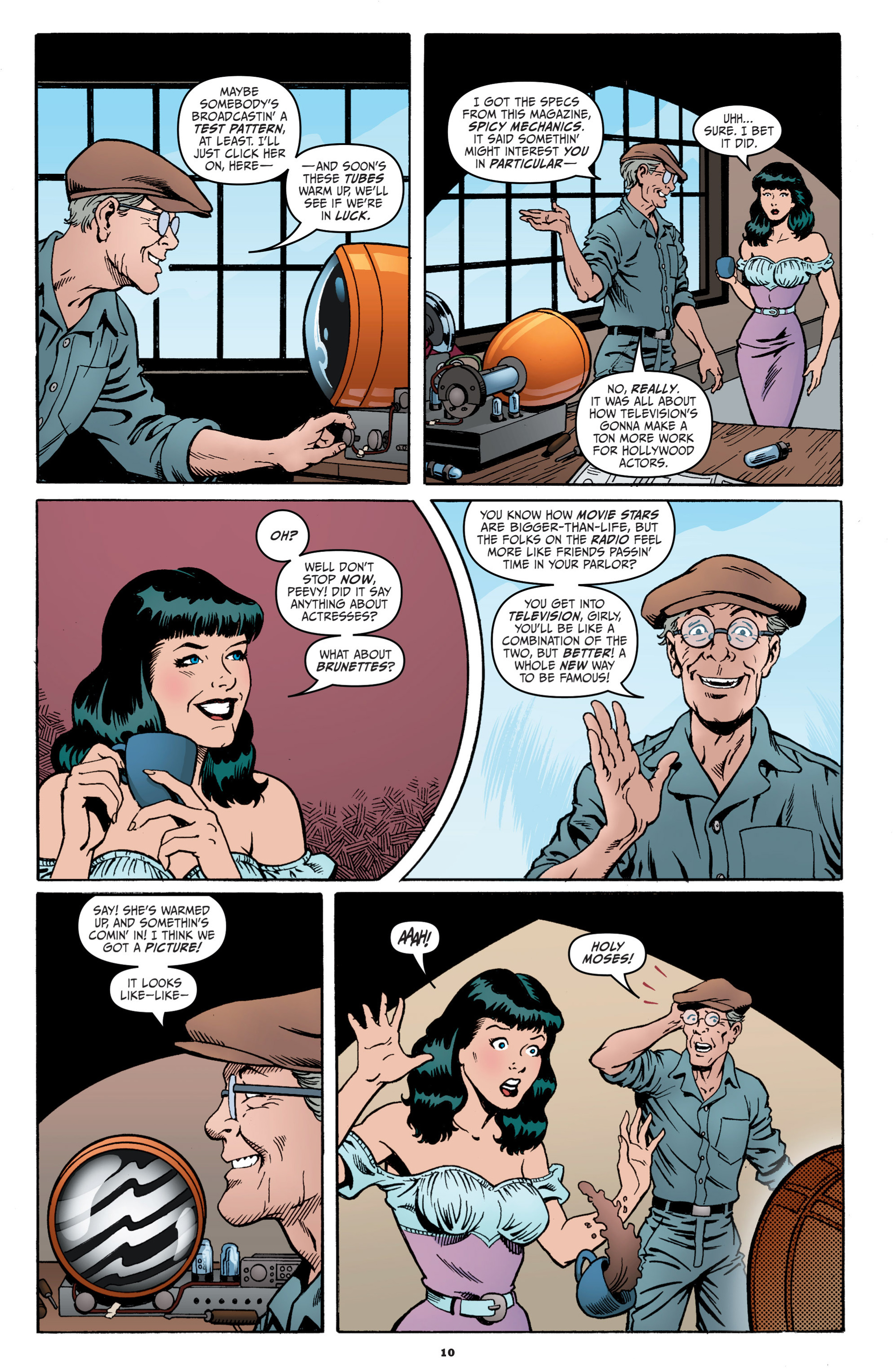 Read online The Rocketeer/The Spirit: Pulp Friction comic -  Issue #2 - 13