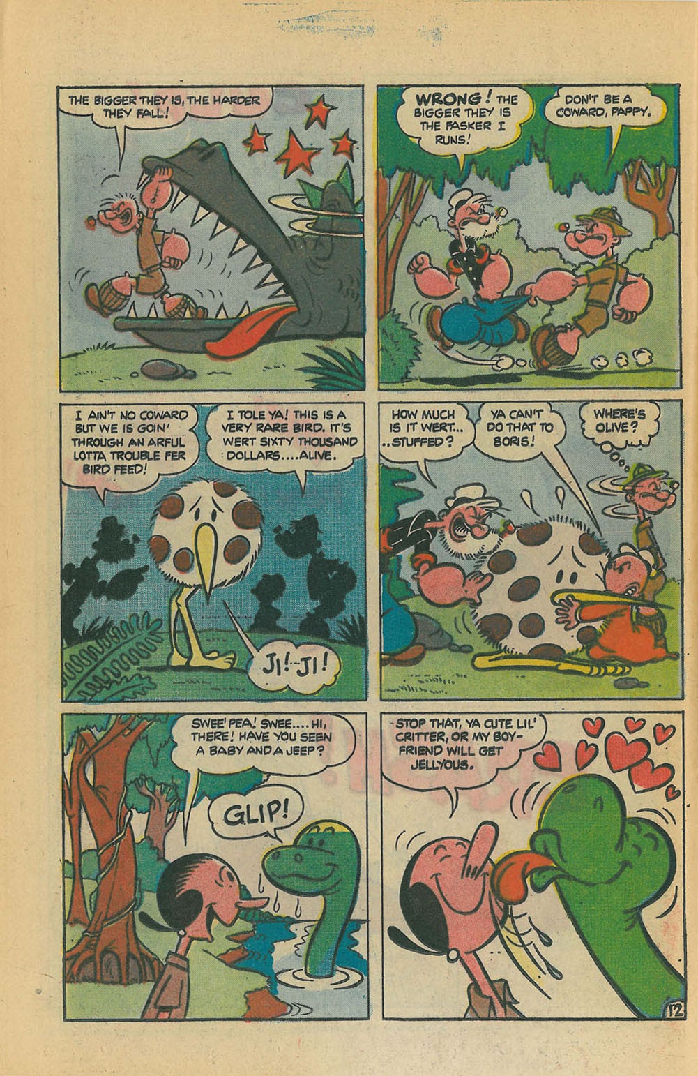 Read online Popeye (1948) comic -  Issue #123 - 16
