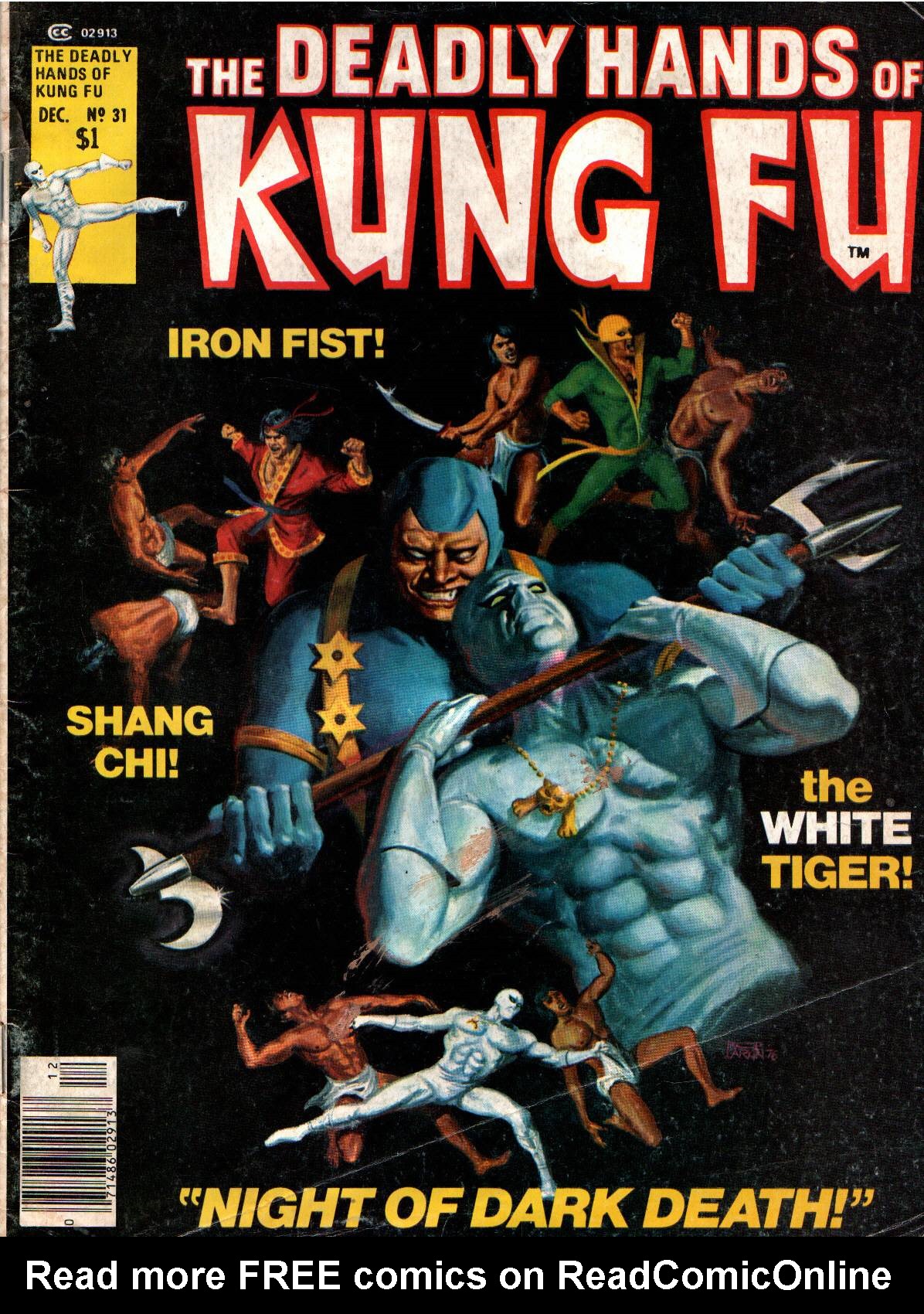 Read online The Deadly Hands of Kung Fu comic -  Issue #31 - 1