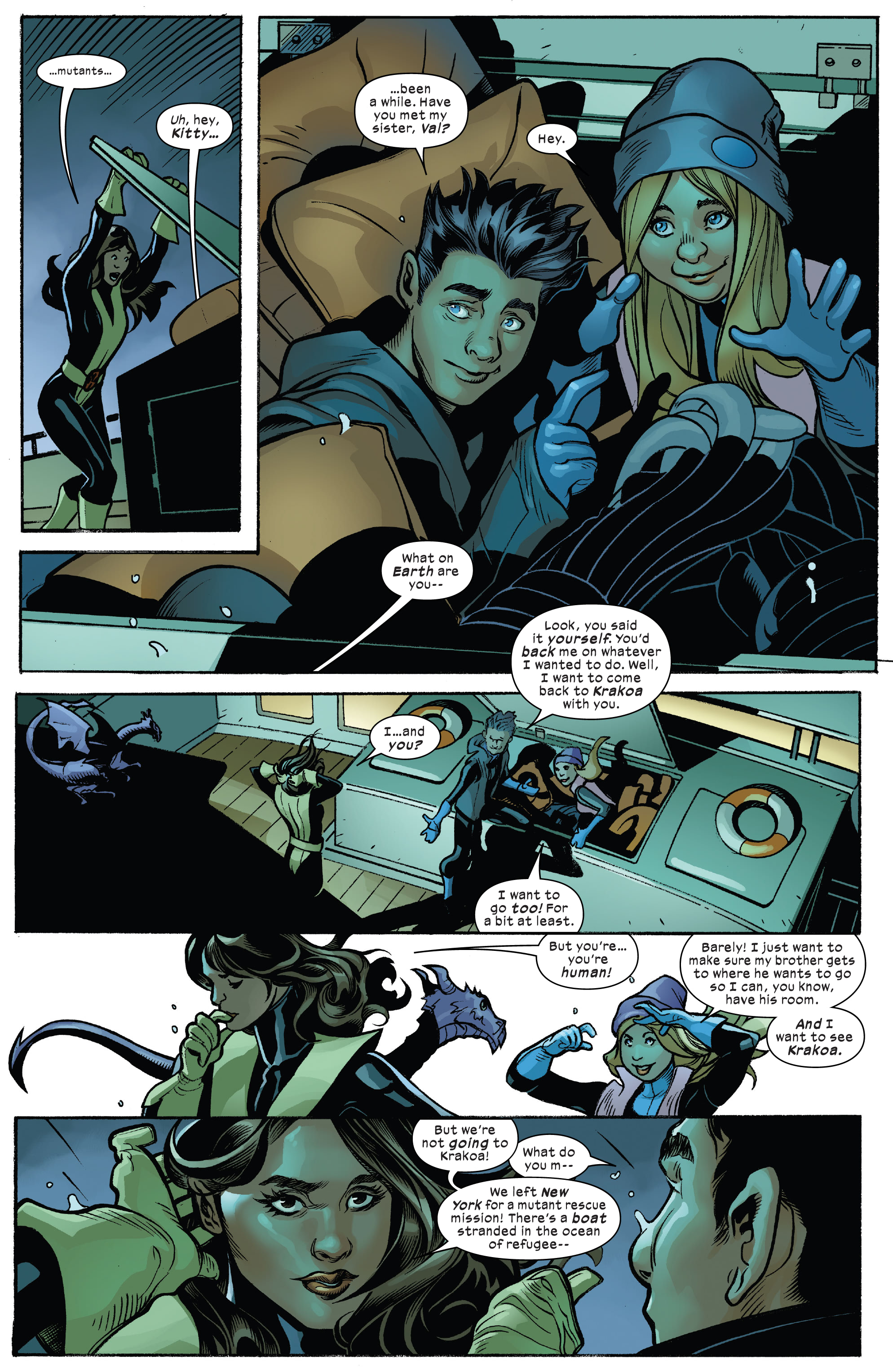 Read online X-Men/Fantastic Four (2020) comic -  Issue # _Director's Cut - 32
