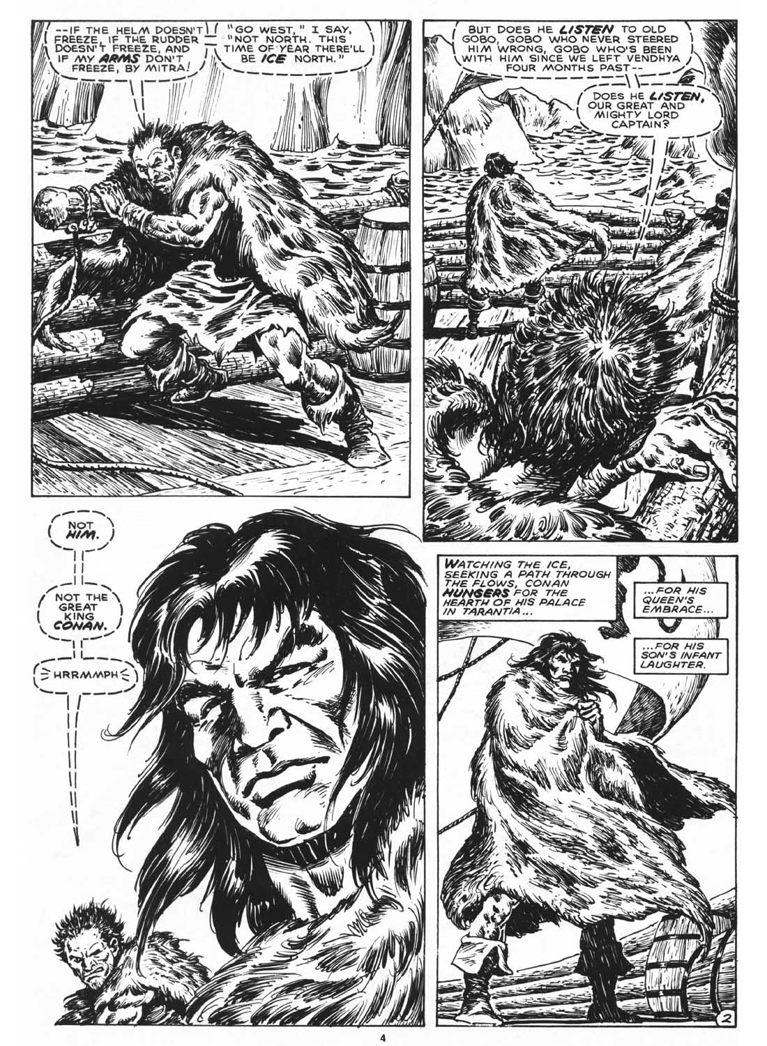 Read online The Savage Sword Of Conan comic -  Issue #168 - 6