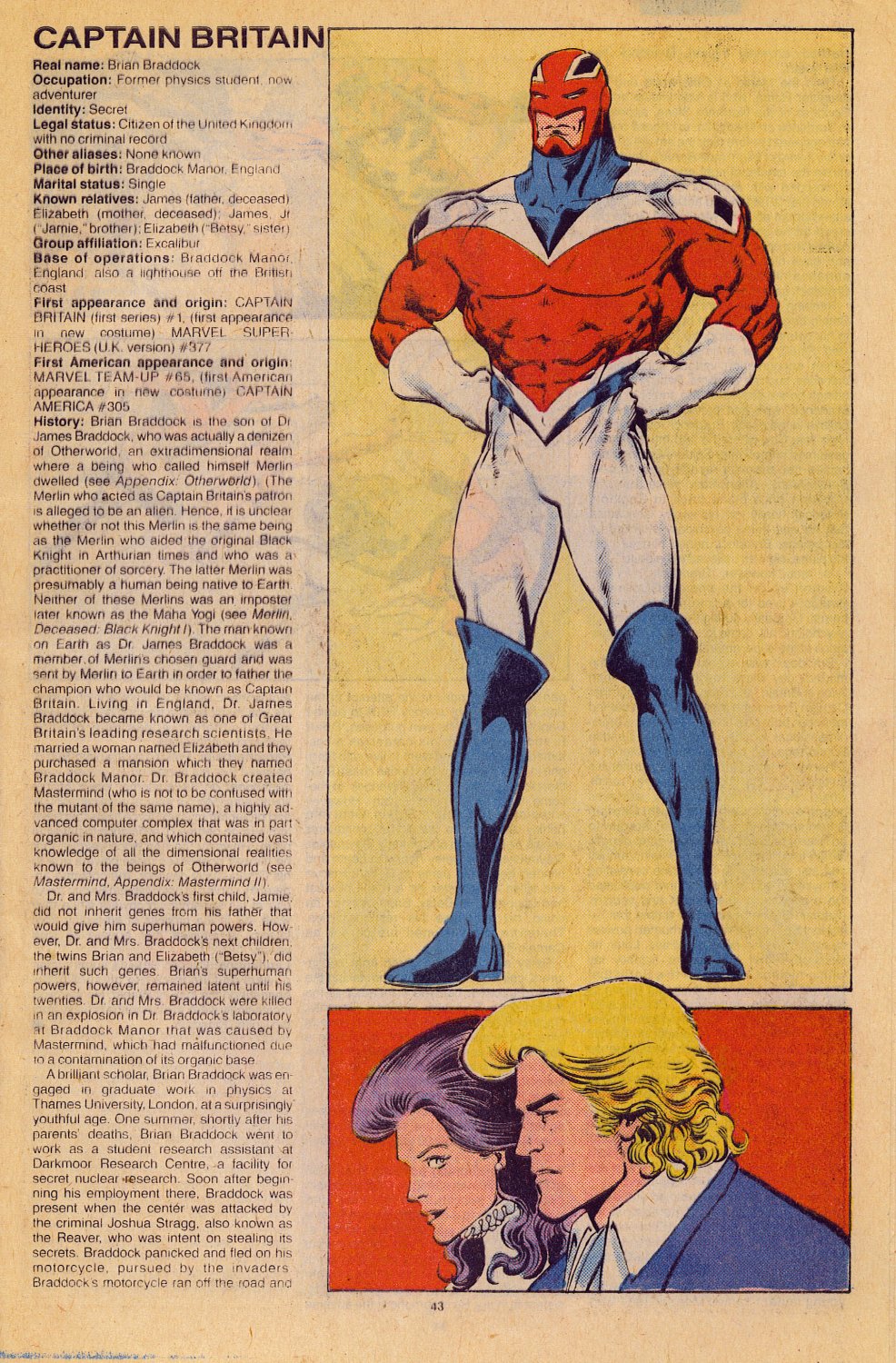 Read online The Official Handbook of the Marvel Universe: Update '89 comic -  Issue #1 - 46