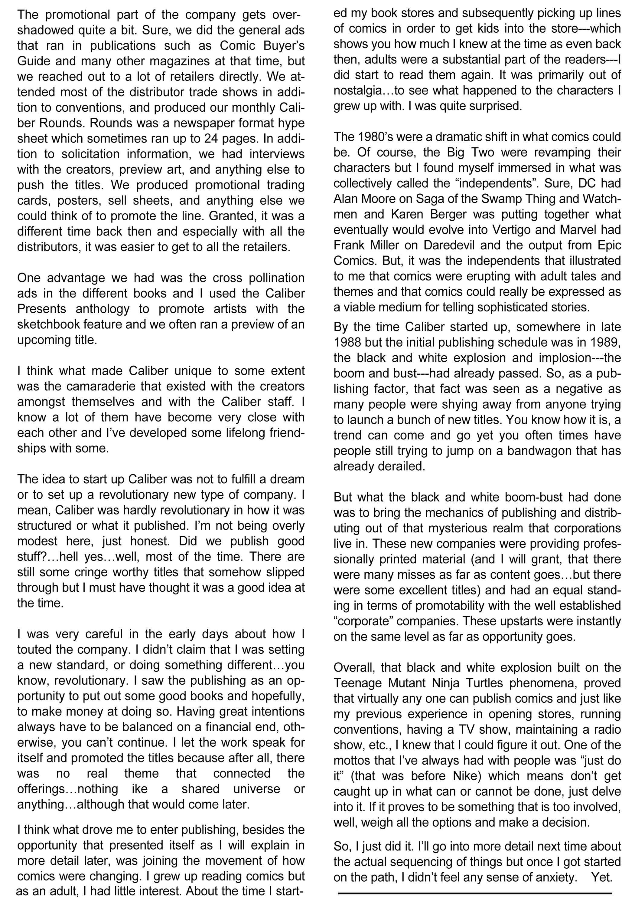 Read online Caliber Rounds comic -  Issue #2 - 19