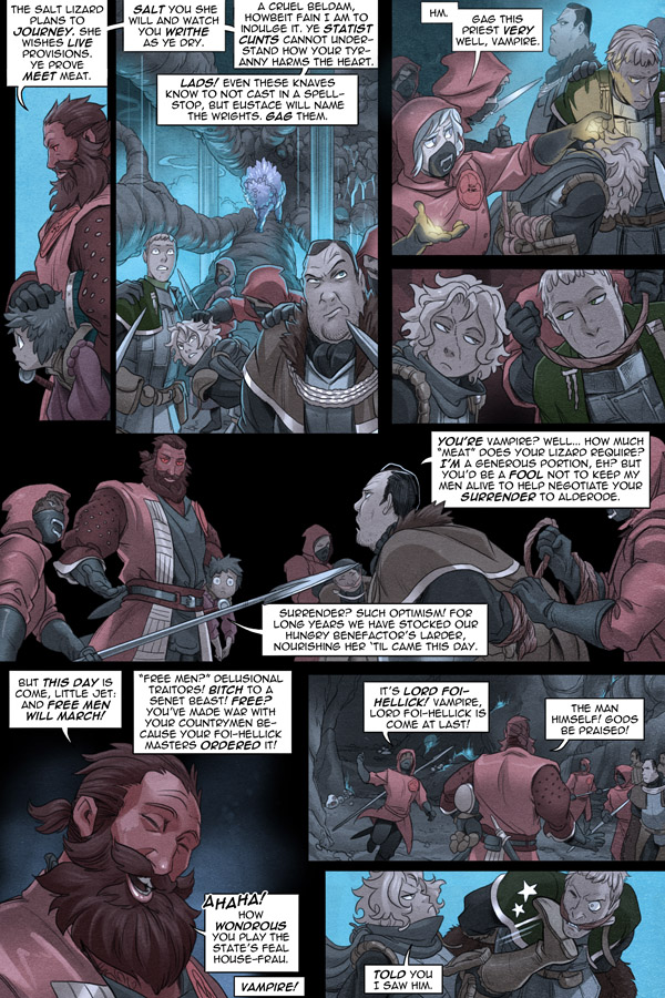 Read online Unsounded comic -  Issue #14 - 85