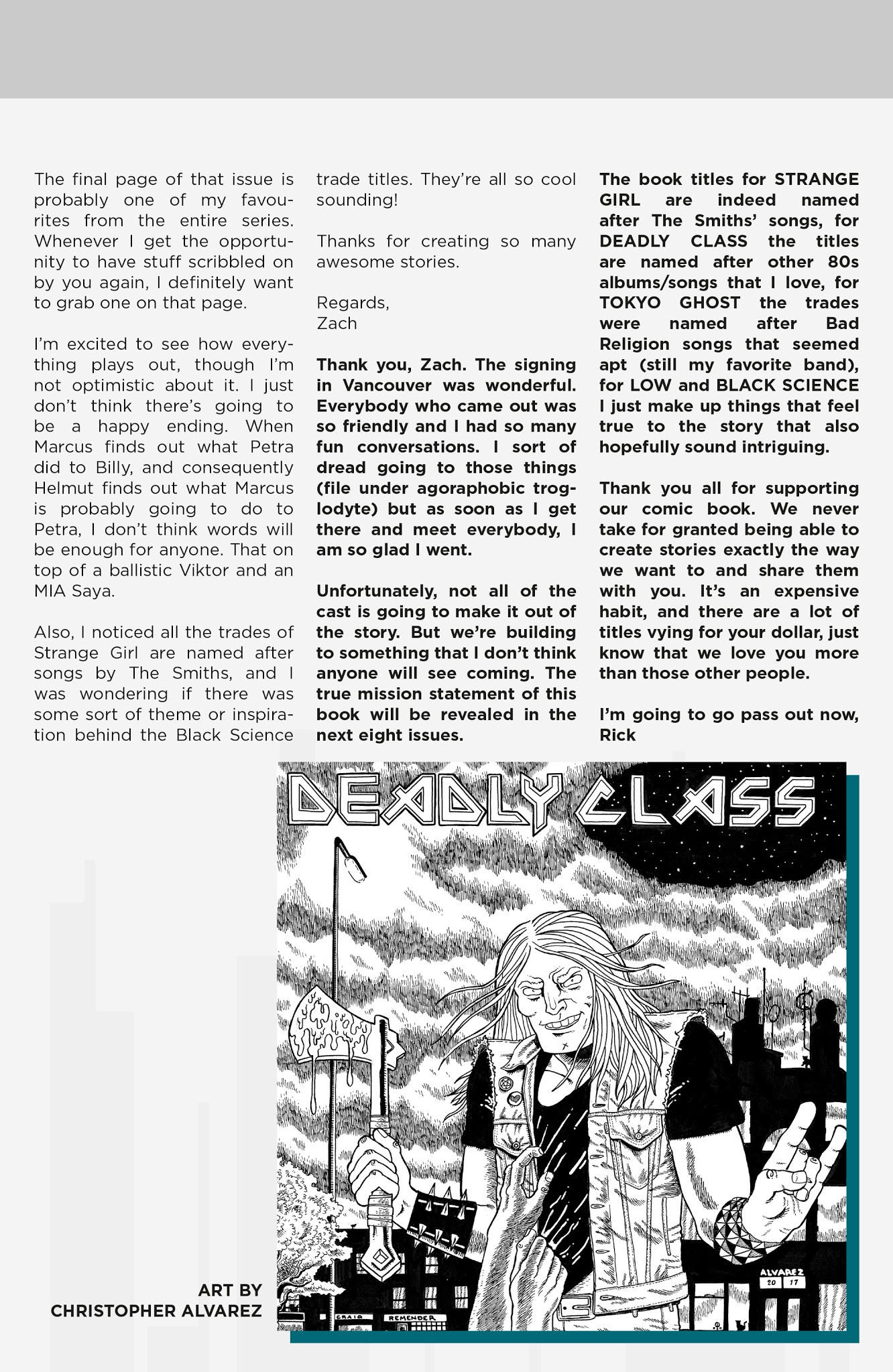 Read online Deadly Class comic -  Issue #33 - 24