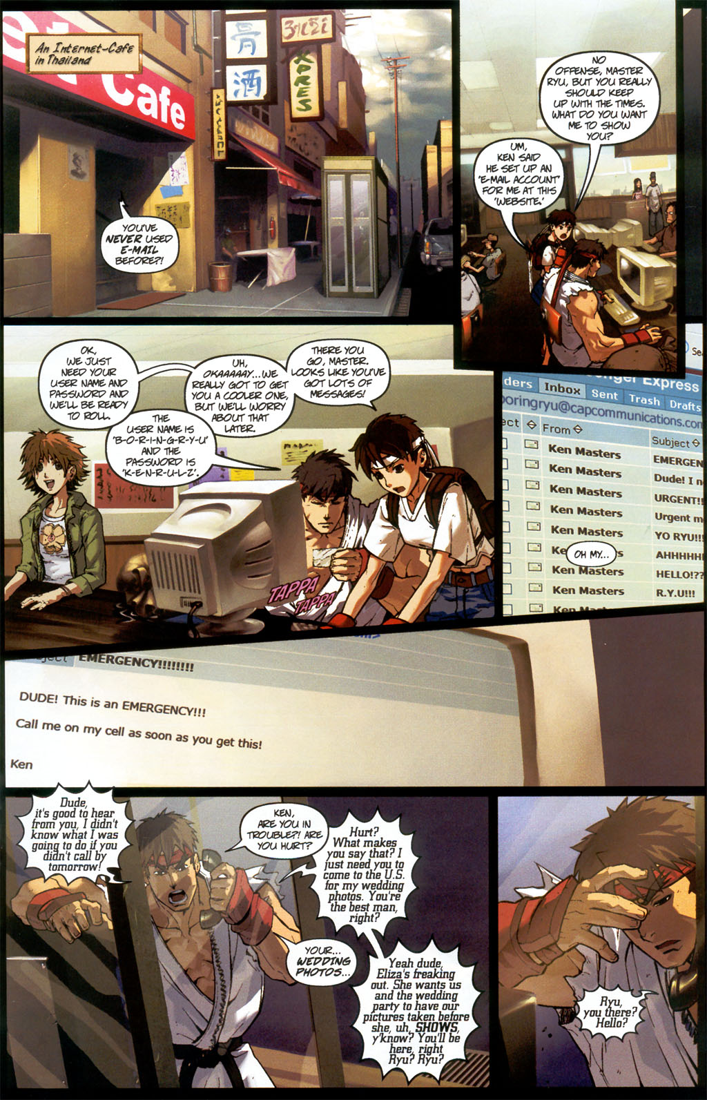 Read online Street Fighter (2003) comic -  Issue #10 - 15