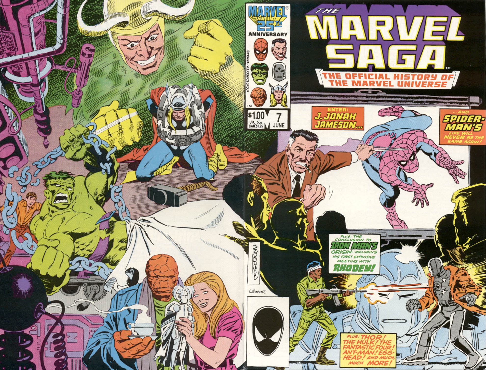 Read online Marvel Saga: The Official History of the Marvel Universe comic -  Issue #7 - 1