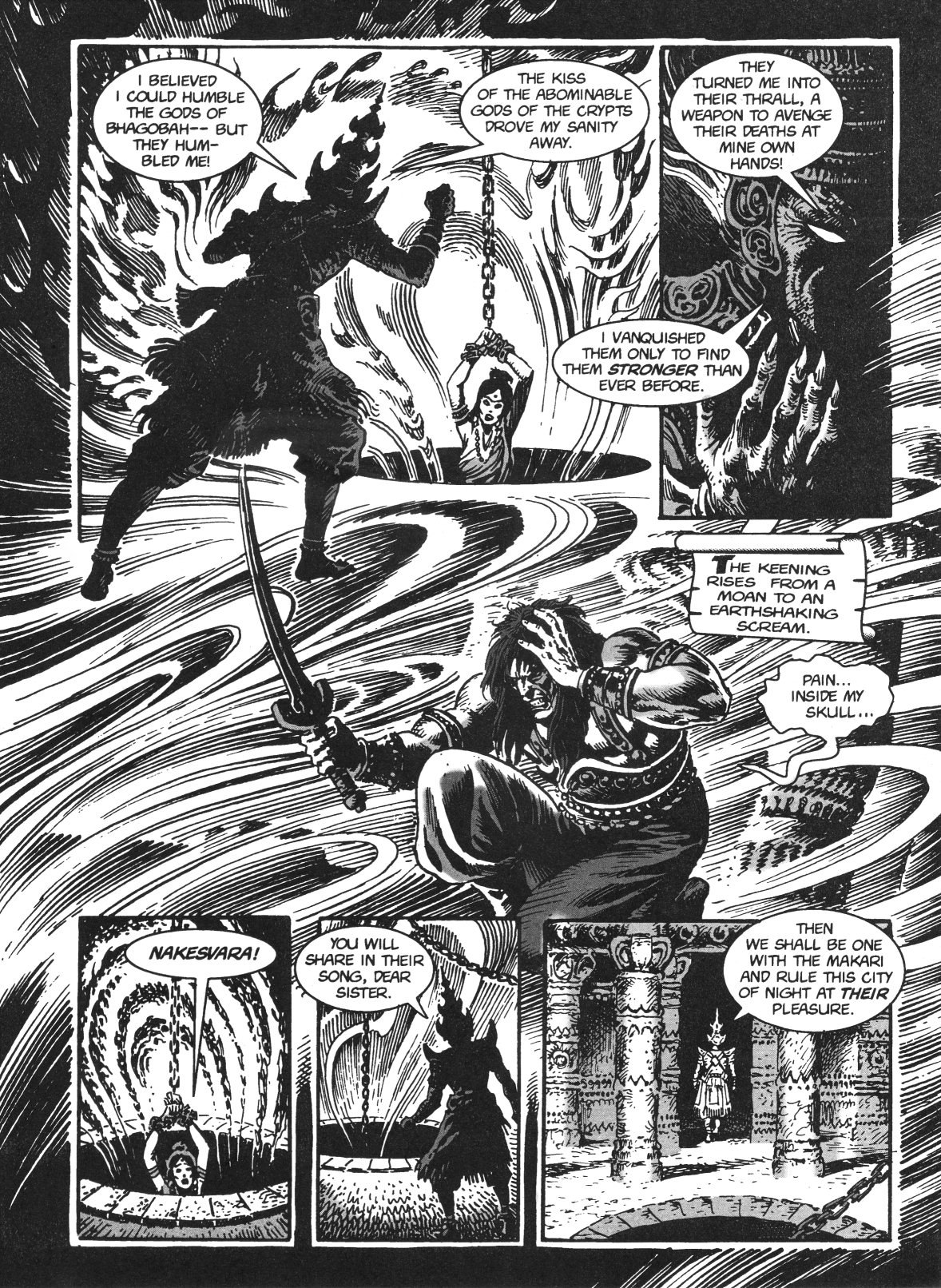 Read online Conan the Savage comic -  Issue #9 - 23
