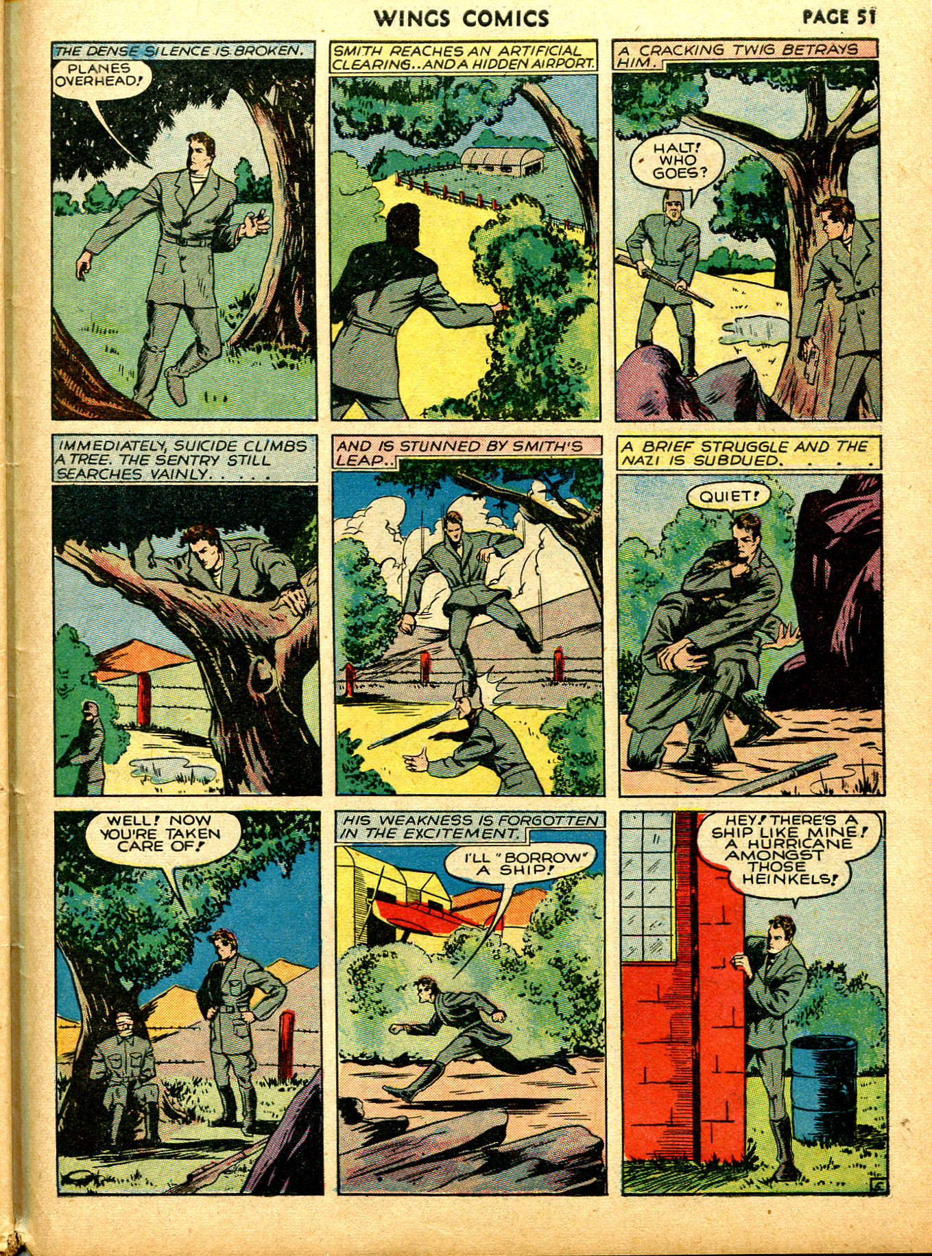 Read online Wings Comics comic -  Issue #6 - 53