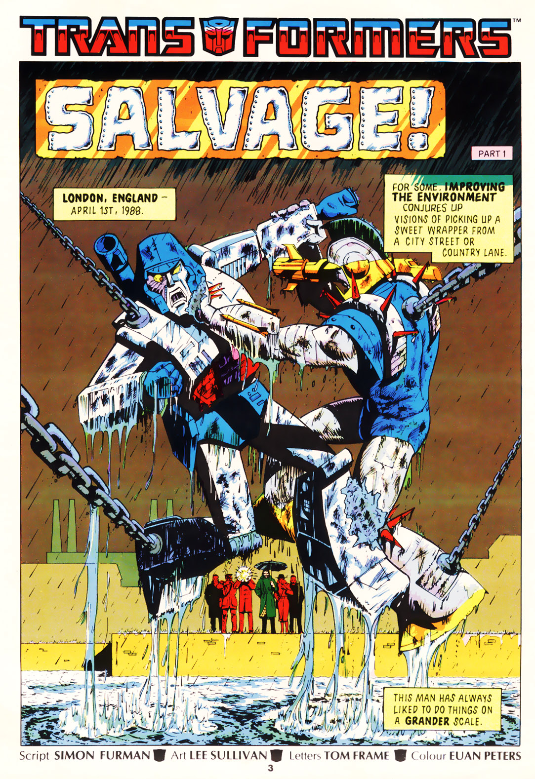 Read online The Transformers (UK) comic -  Issue #160 - 3