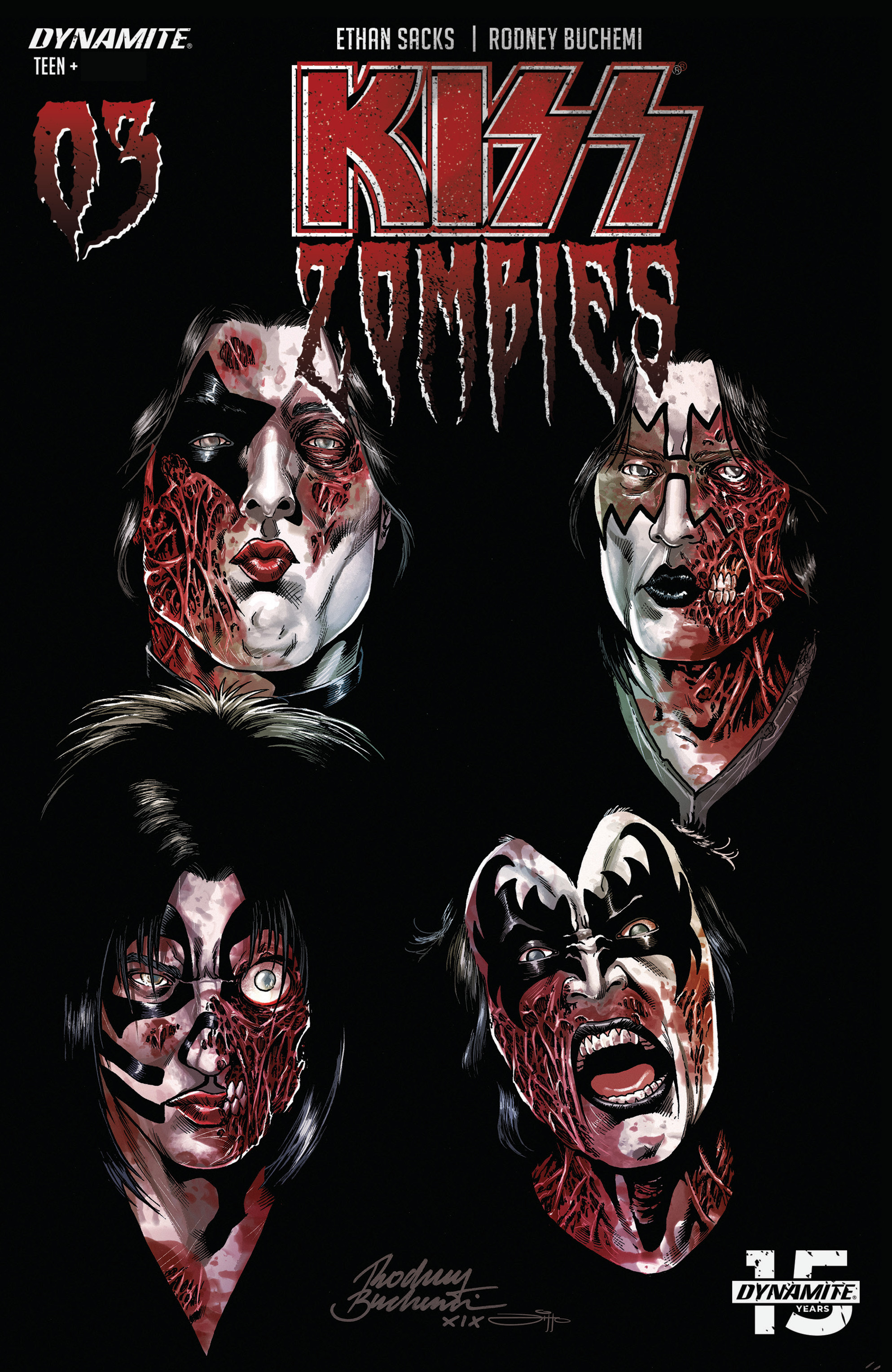 Read online Kiss: Zombies comic -  Issue #3 - 3
