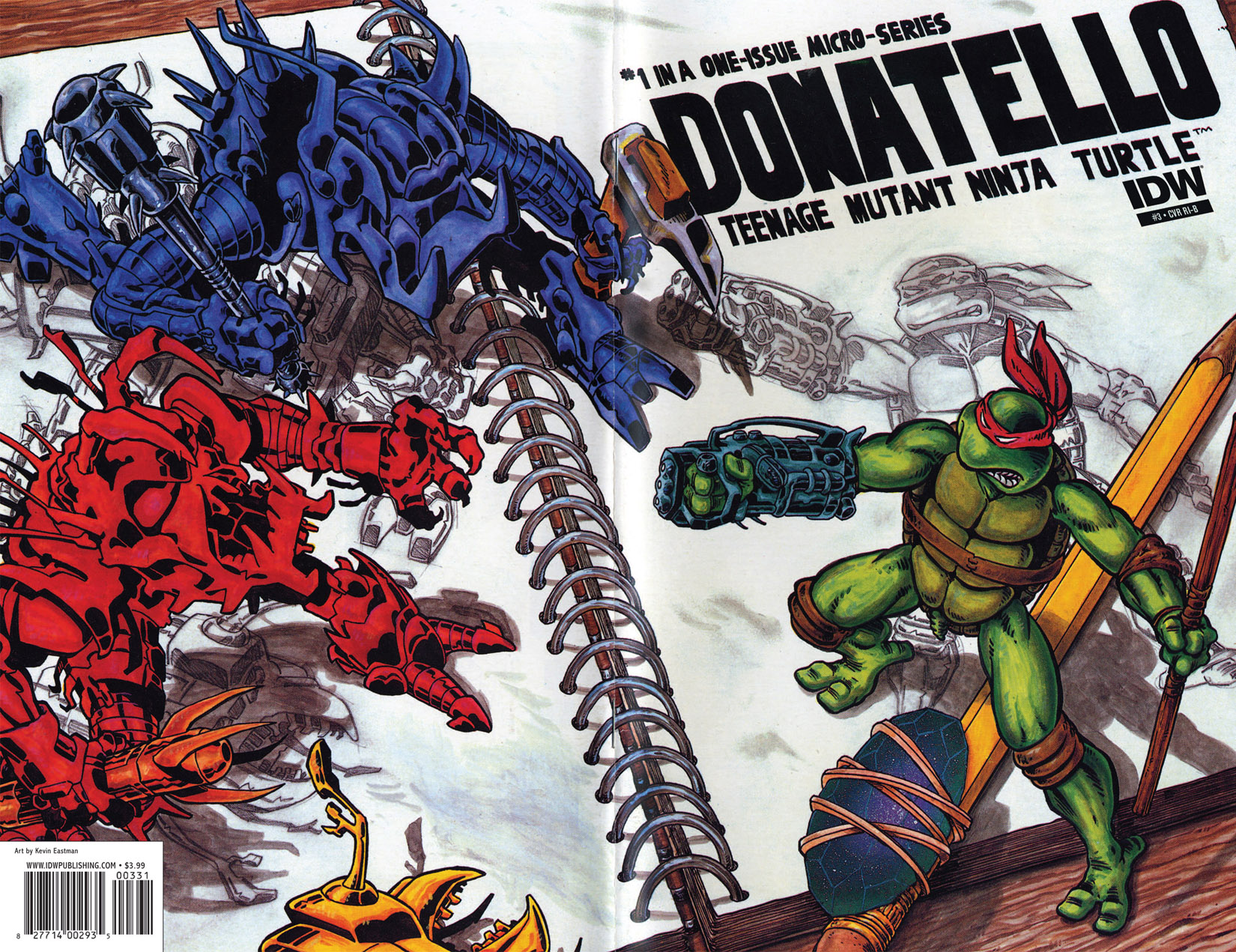 Read online Teenage Mutant Ninja Turtles Micro-Series comic -  Issue #3 - 4