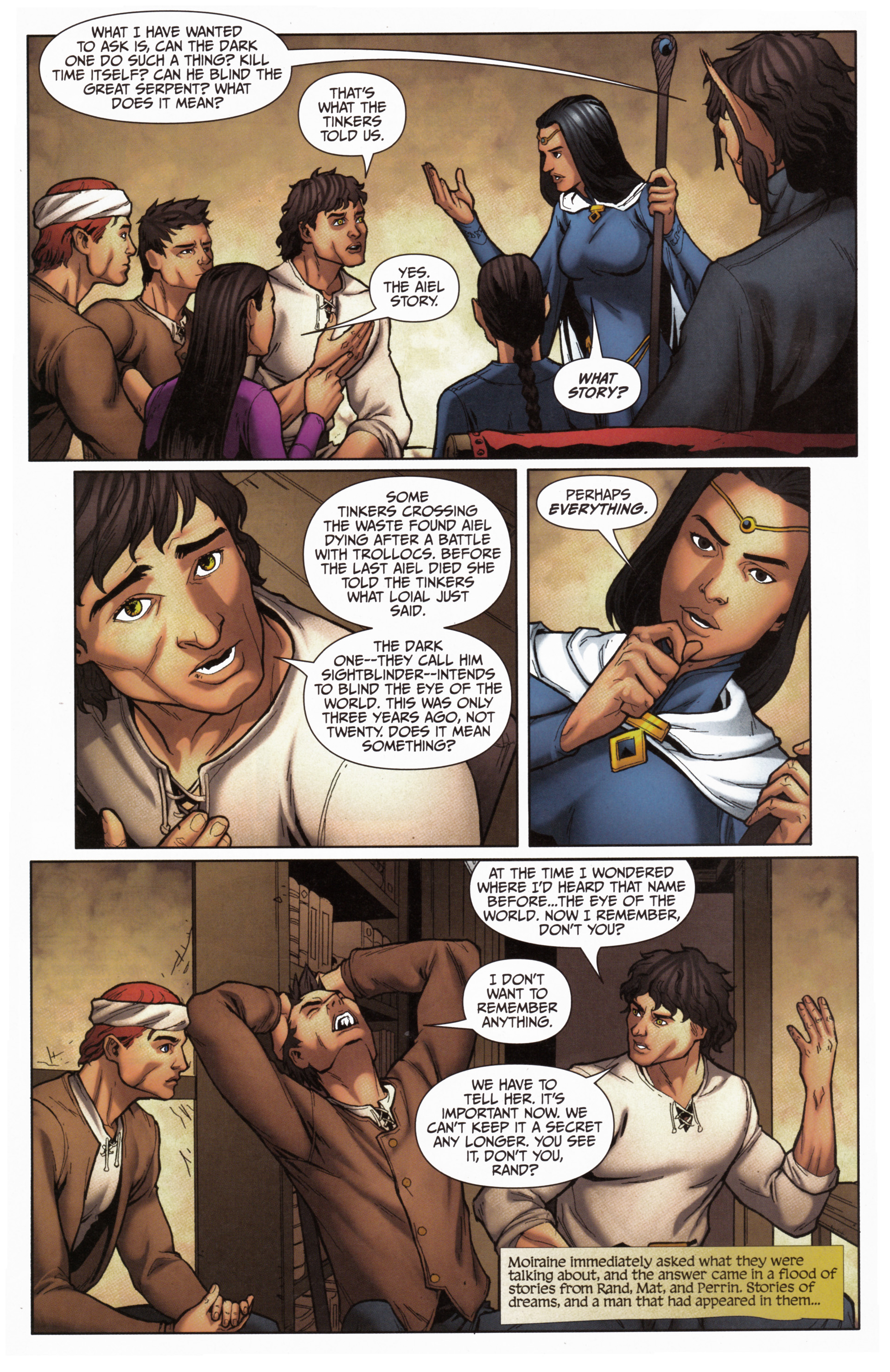 Read online Robert Jordan's Wheel of Time: The Eye of the World comic -  Issue #29 - 22