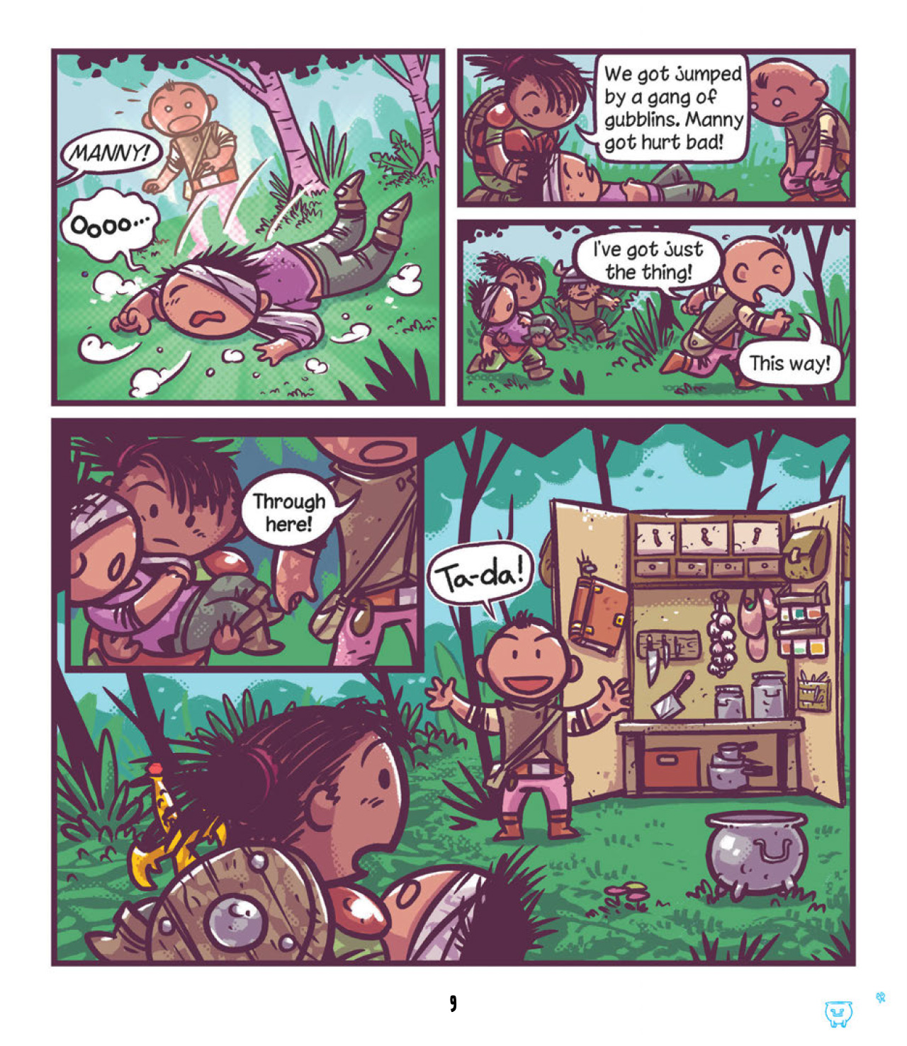 Read online Rutabaga: The Adventure Chef comic -  Issue # TPB 1 - 11