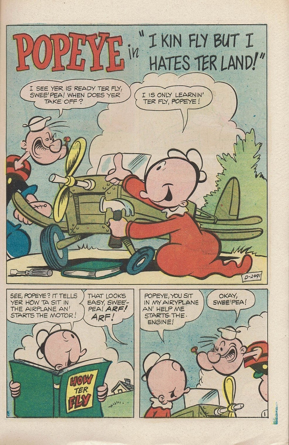 Read online Popeye (1948) comic -  Issue #113 - 9