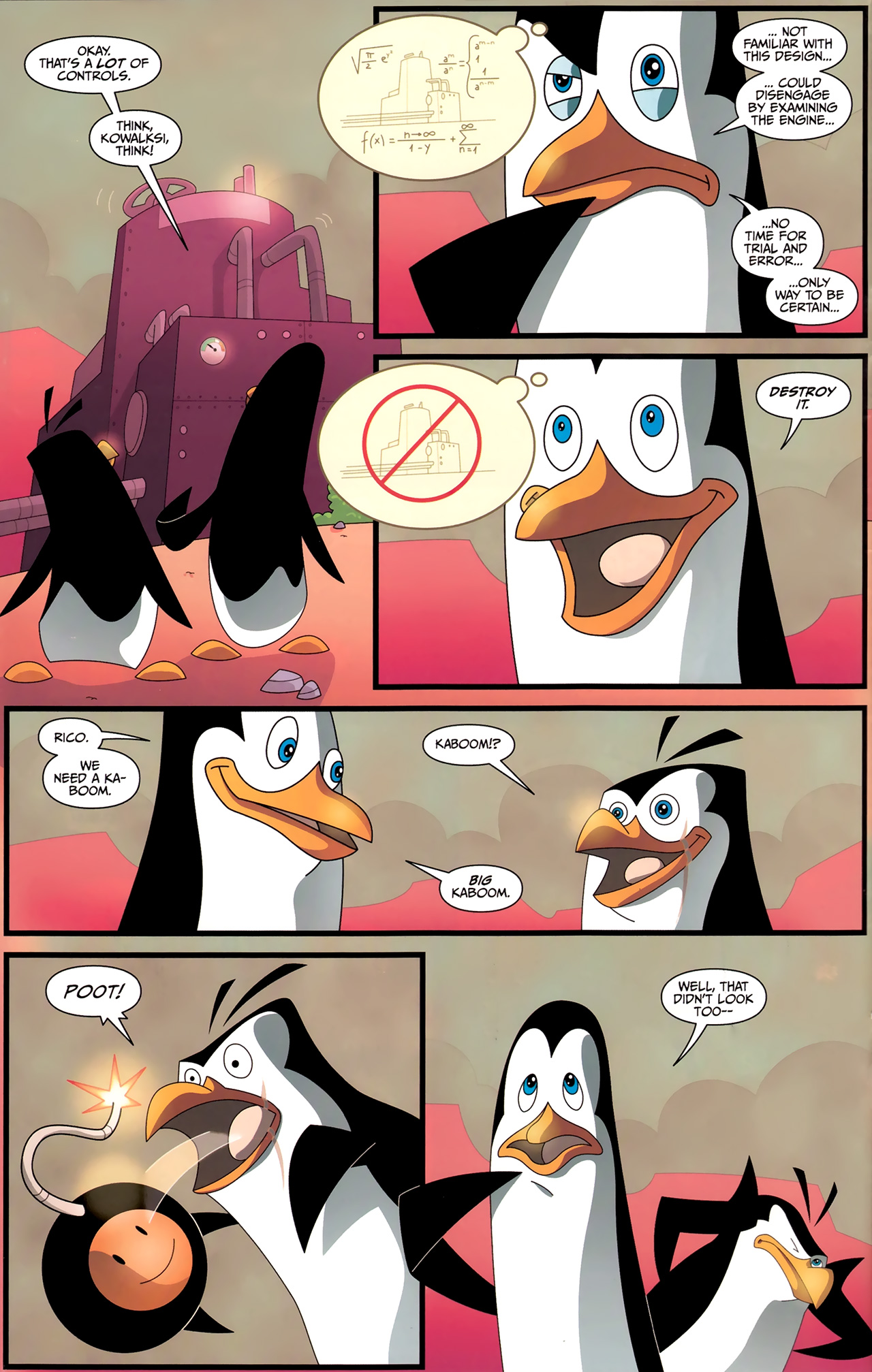 Read online Penguins of Madagascar comic -  Issue #4 - 10