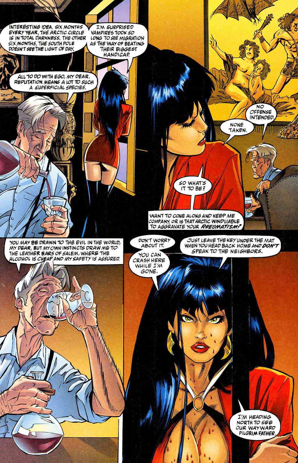 Read online Vampirella Strikes (1995) comic -  Issue #6 - 12