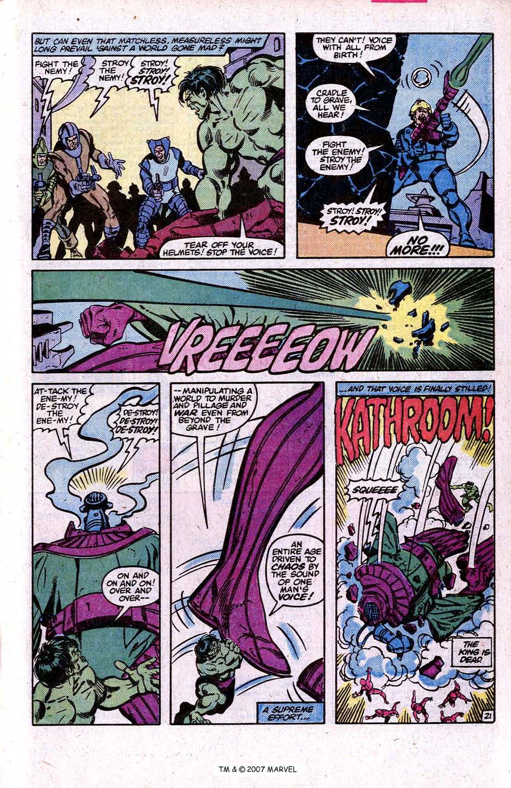 Read online The Incredible Hulk (1968) comic -  Issue #286 - 29