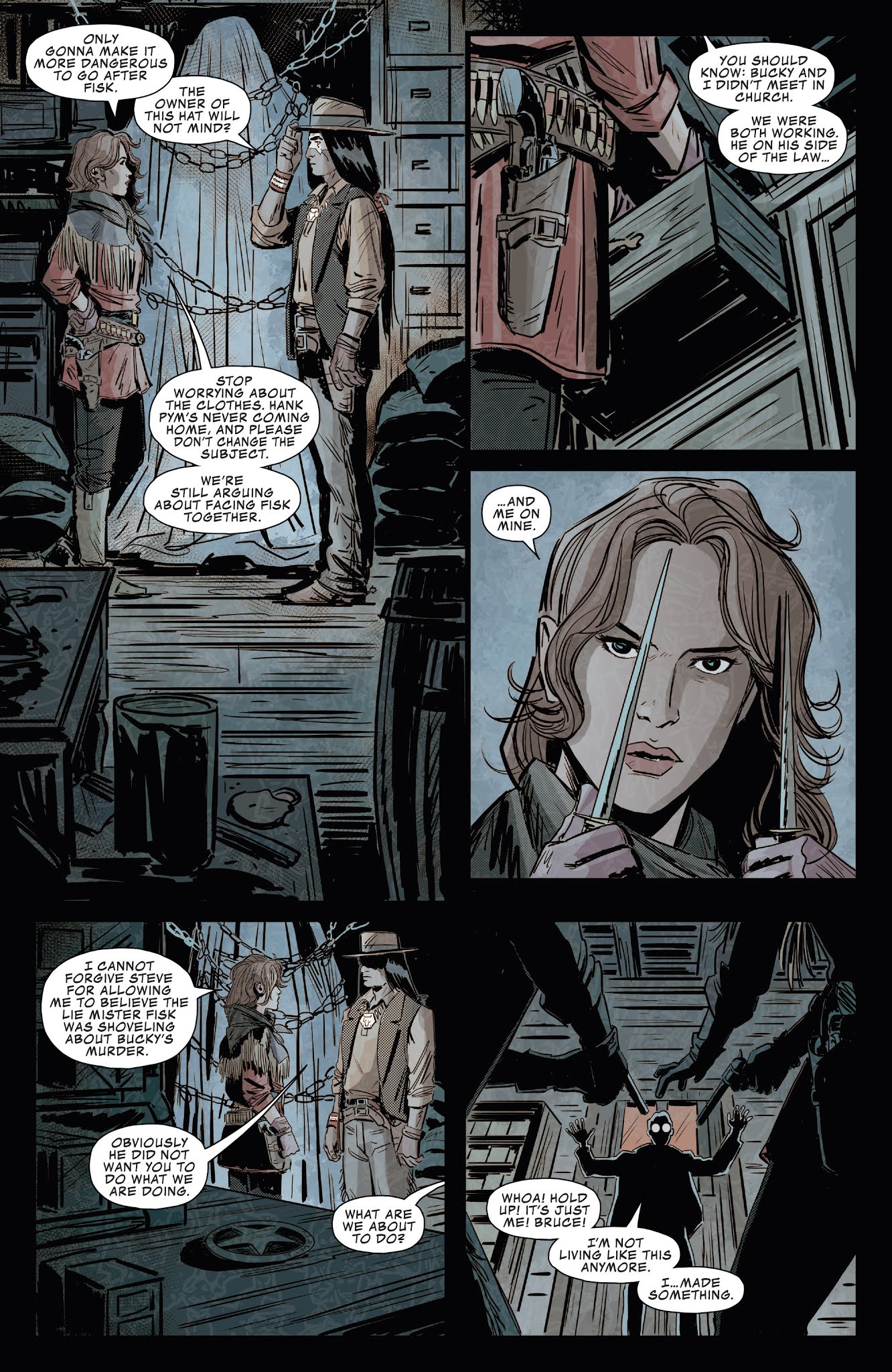 Read online Marvel 1872: Warzones! comic -  Issue # TPB - 48