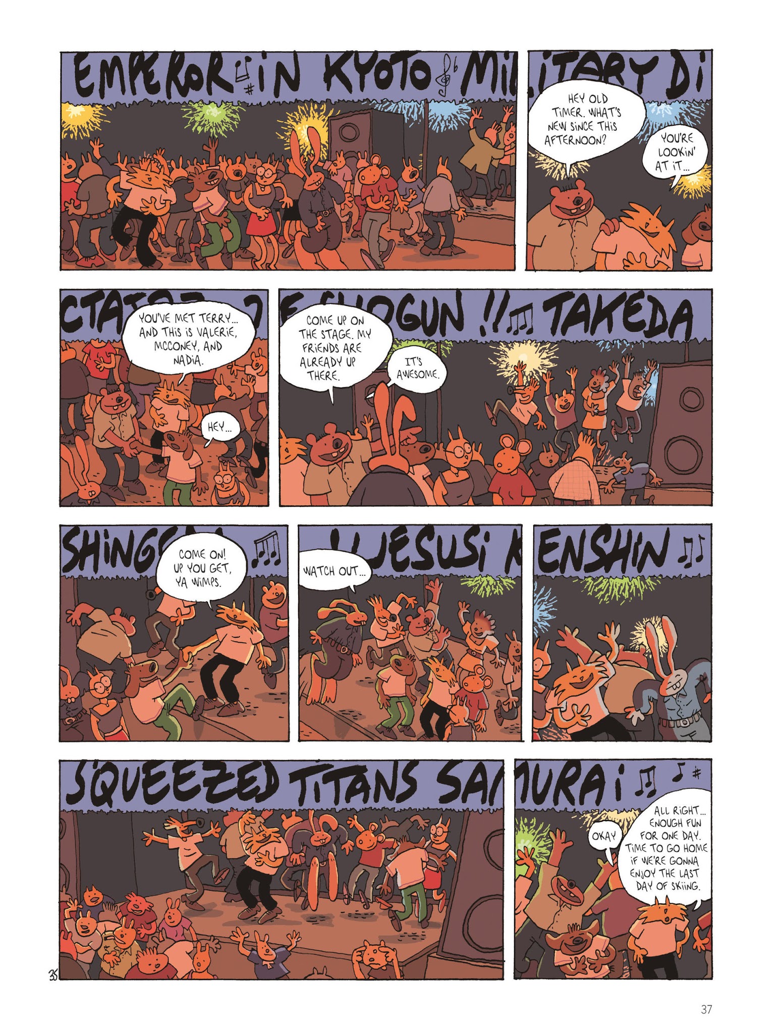 Read online The Spiffy Adventures of McConey comic -  Issue #0 - 37