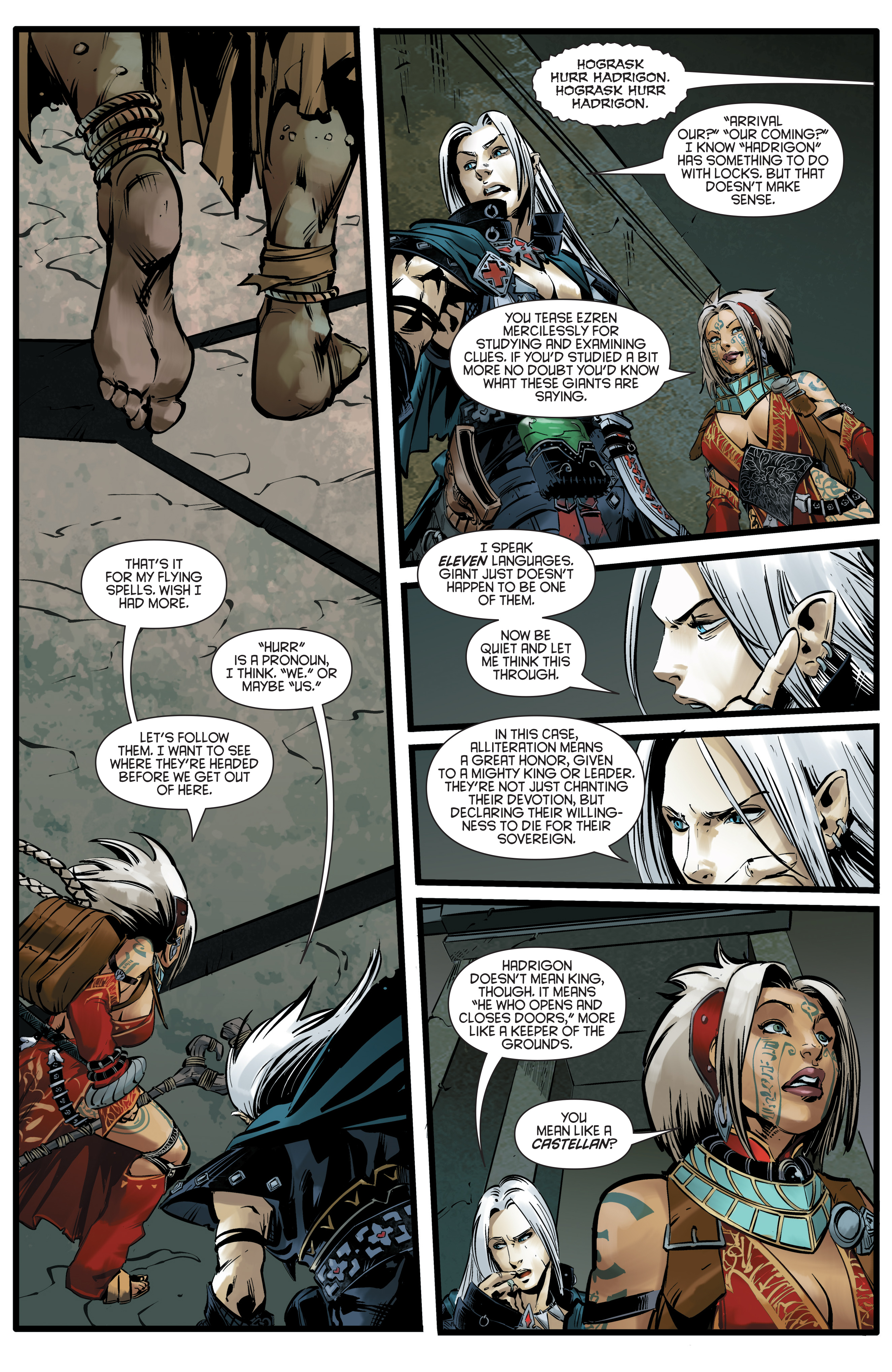 Read online Pathfinder: Hollow Mountain comic -  Issue #4 - 15