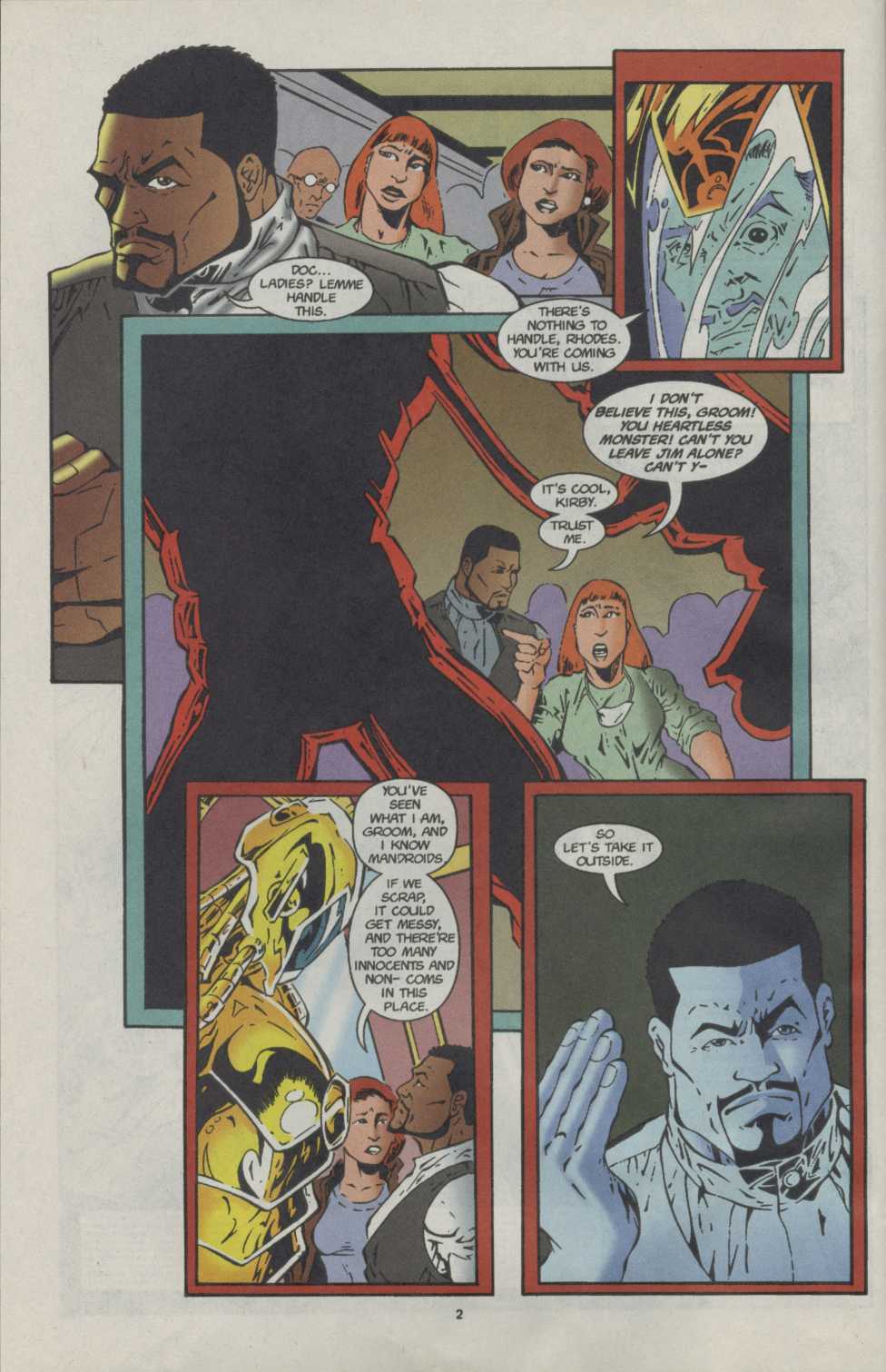 Read online War Machine (1994) comic -  Issue #25 - 3