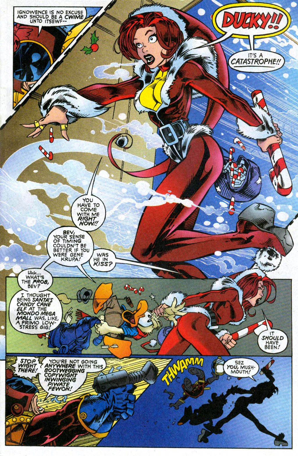 Read online Howard The Duck Holiday Special comic -  Issue # Full - 4