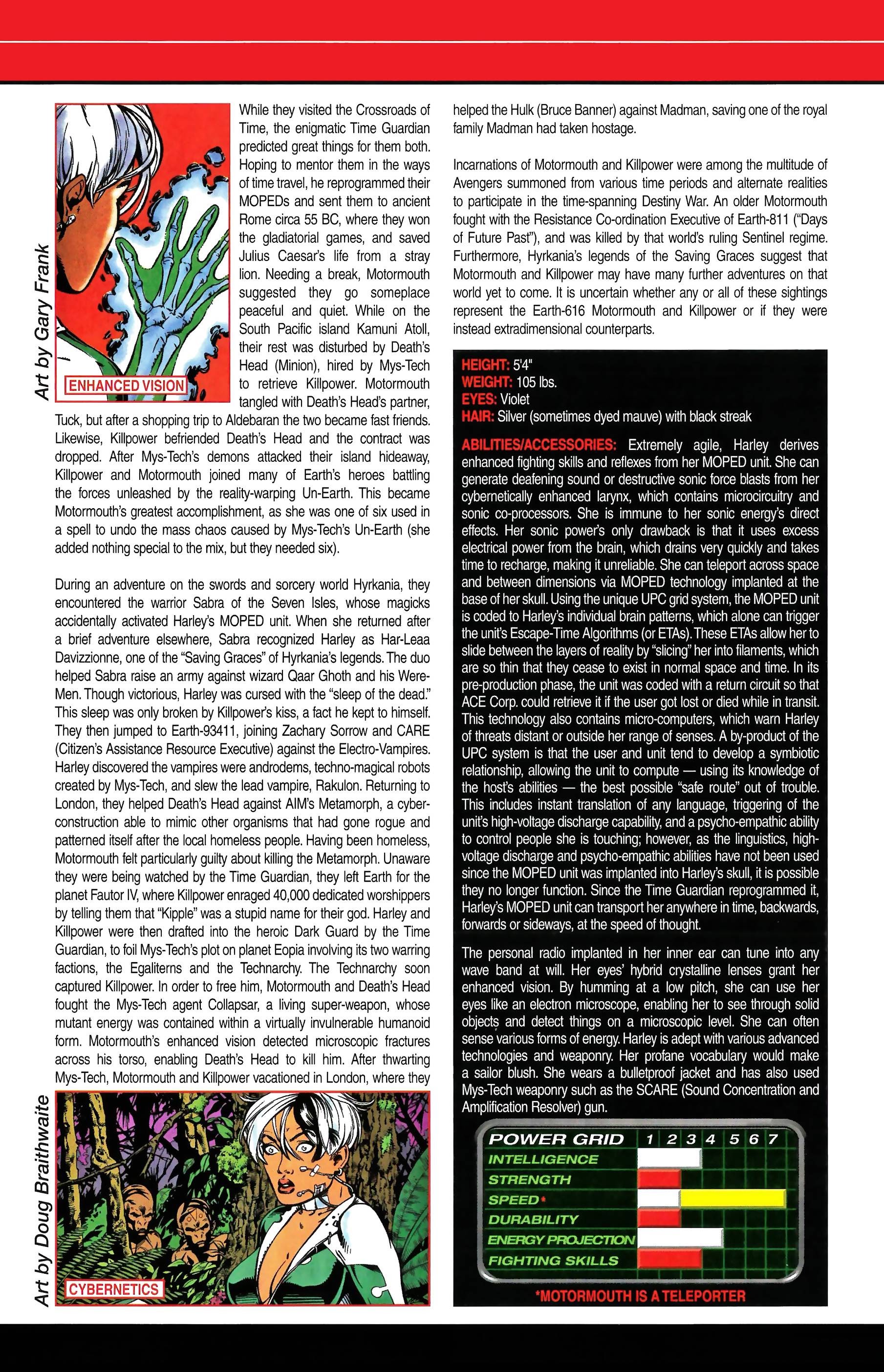 Read online Official Handbook of the Marvel Universe A to Z comic -  Issue # TPB 7 (Part 2) - 128