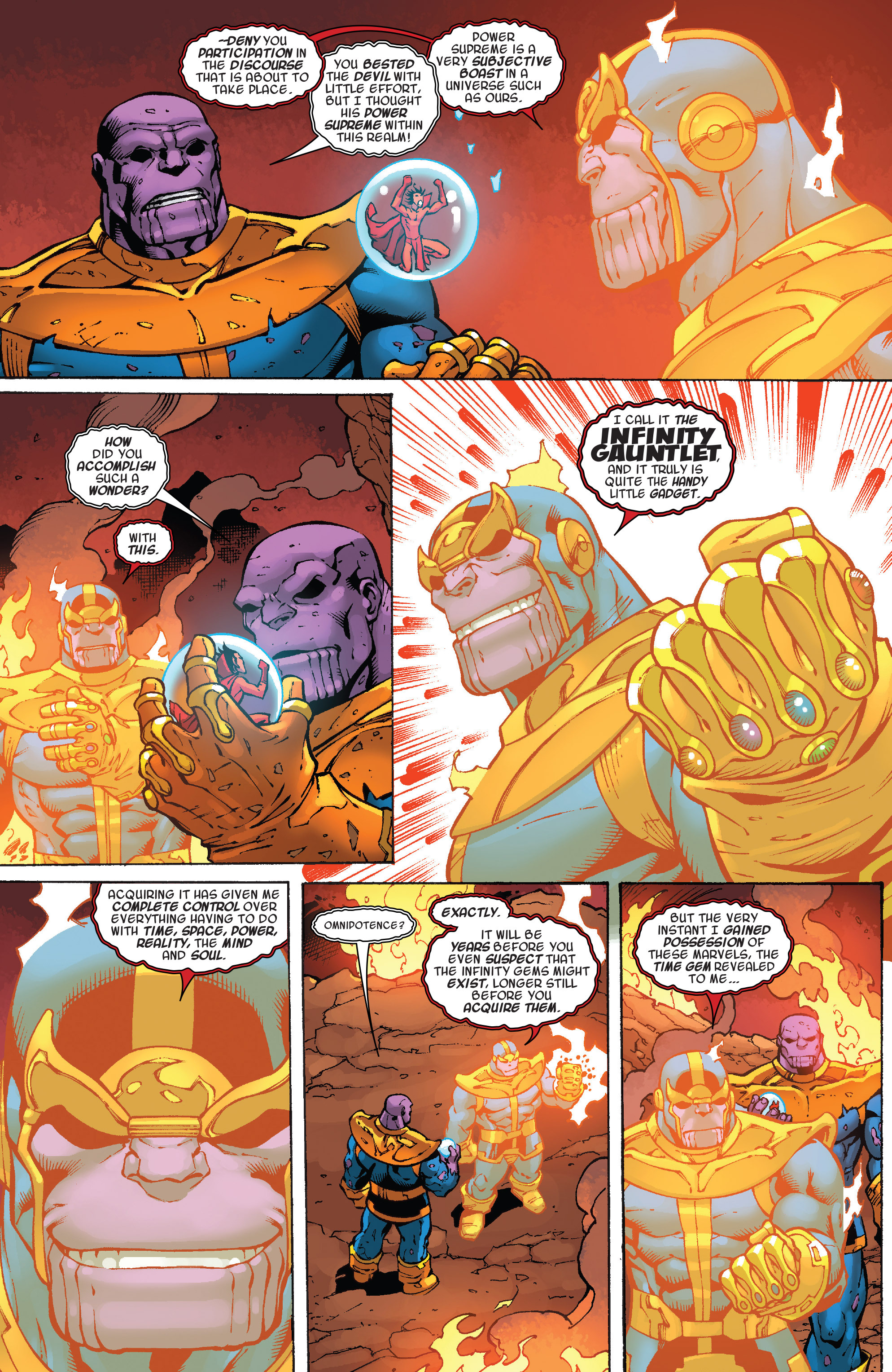 Read online Thanos: A God Up There Listening comic -  Issue # TPB - 368