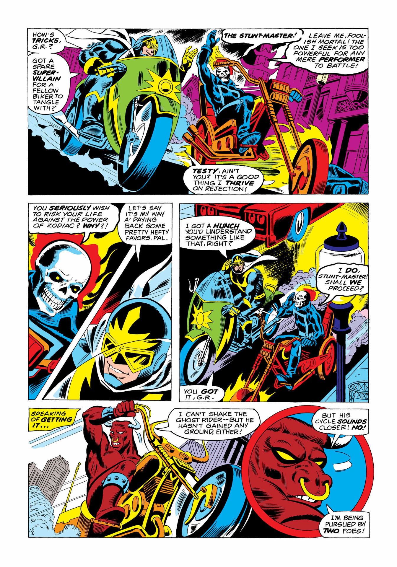 Read online Marvel Masterworks: Ghost Rider comic -  Issue # TPB 2 (Part 1) - 33
