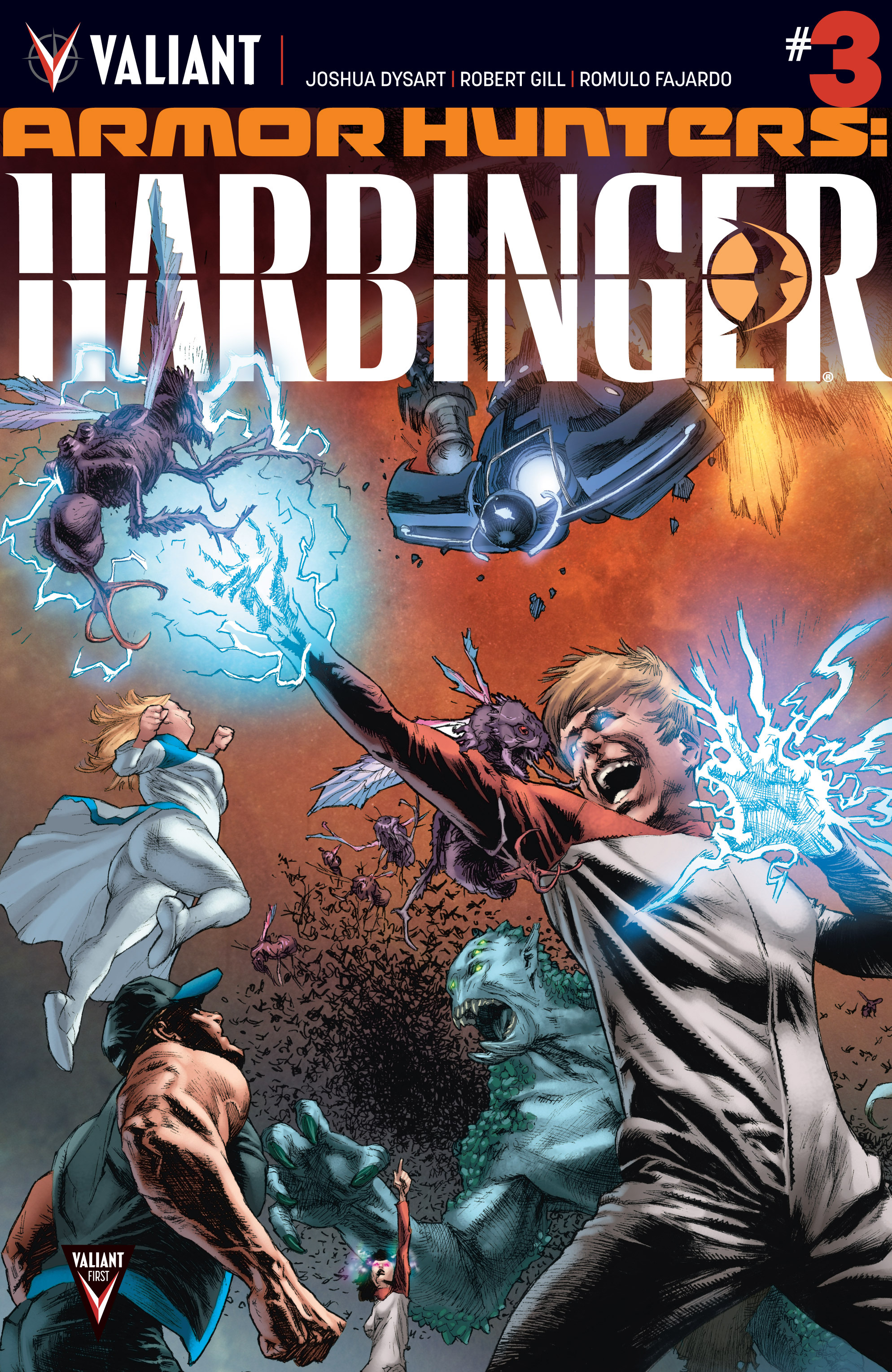 Read online Armor Hunters: Harbinger comic -  Issue # TPB - 54