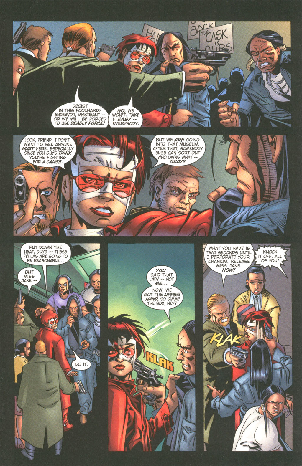 Read online Painkiller Jane/Hellboy comic -  Issue # Full - 5