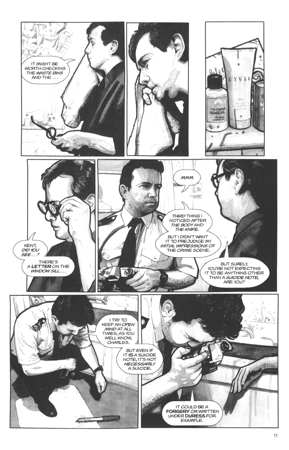 Read online Strangehaven comic -  Issue #13 - 11