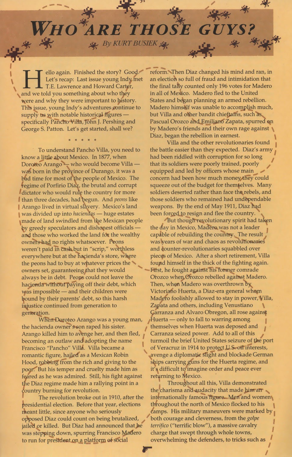 Read online Young Indiana Jones Chronicles comic -  Issue #2 - 27