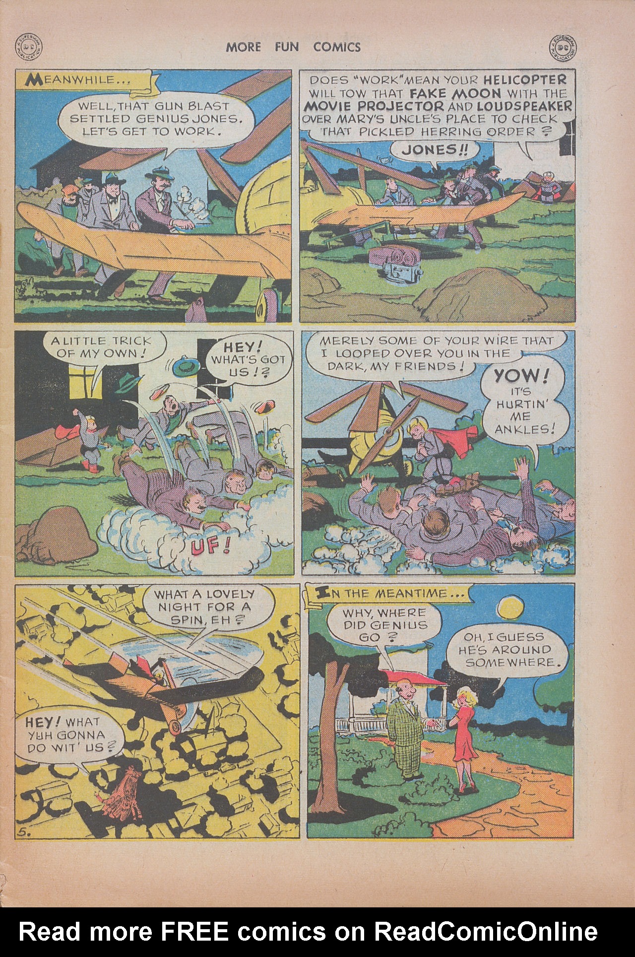 Read online More Fun Comics comic -  Issue #120 - 7