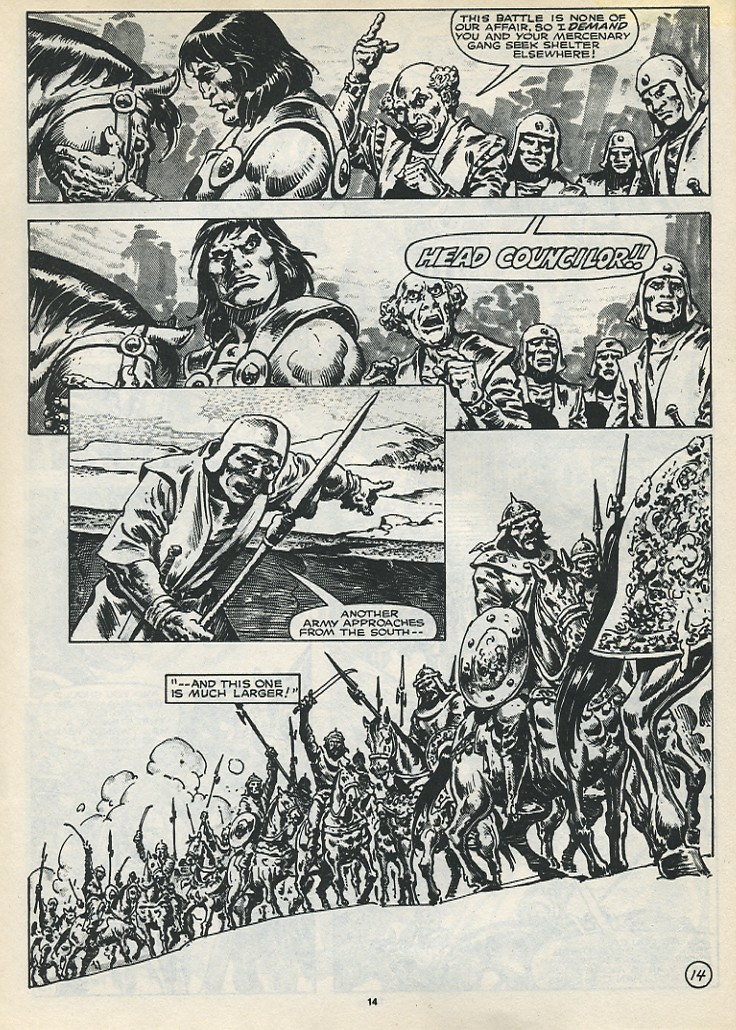 Read online The Savage Sword Of Conan comic -  Issue #173 - 16