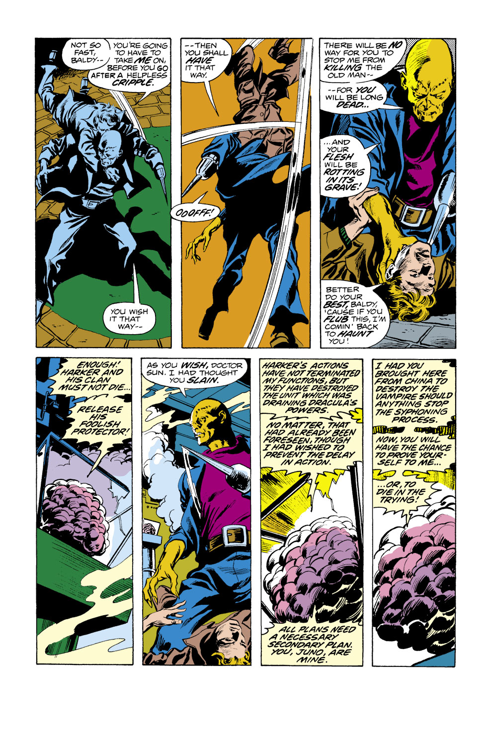 Read online Tomb of Dracula (1972) comic -  Issue #38 - 15