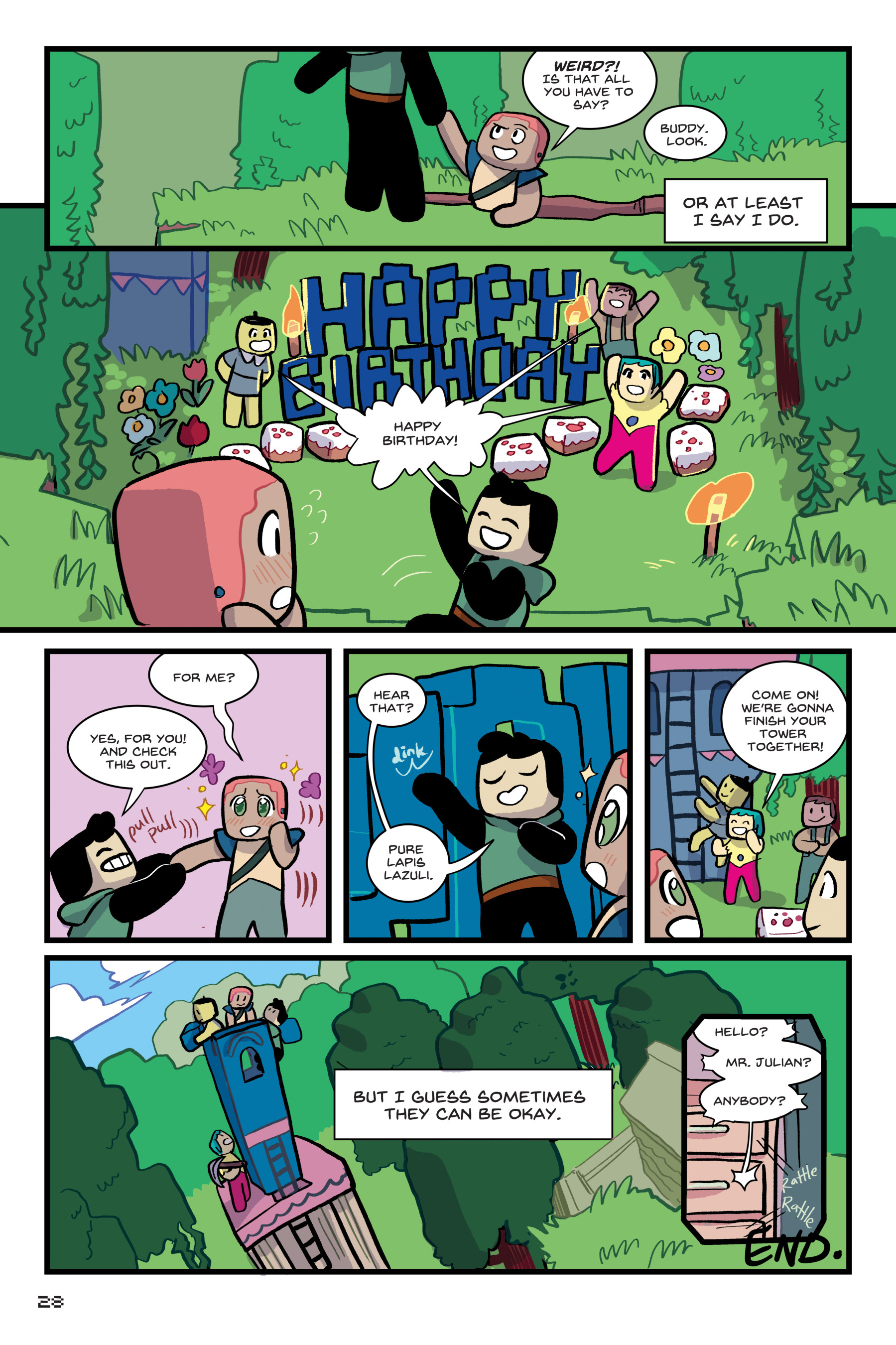 Read online Minecraft: Stories From the Overworld comic -  Issue # TPB - 29
