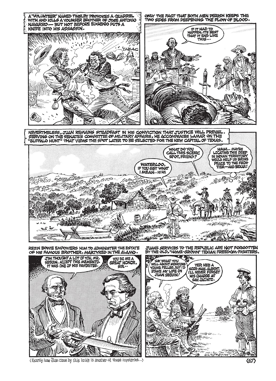 Jack Jackson's American History: Los Tejanos and Lost Cause issue TPB (Part 1) - Page 70